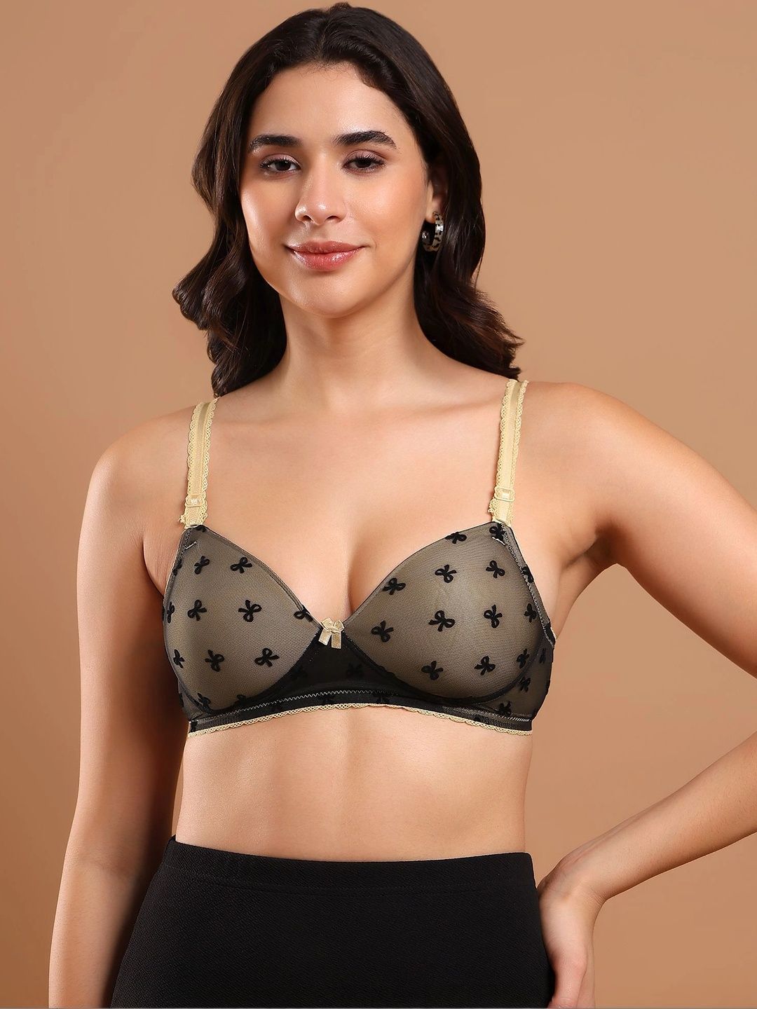 VELESSA Abstract Bra Medium Coverage Lightly Padded-picture-48