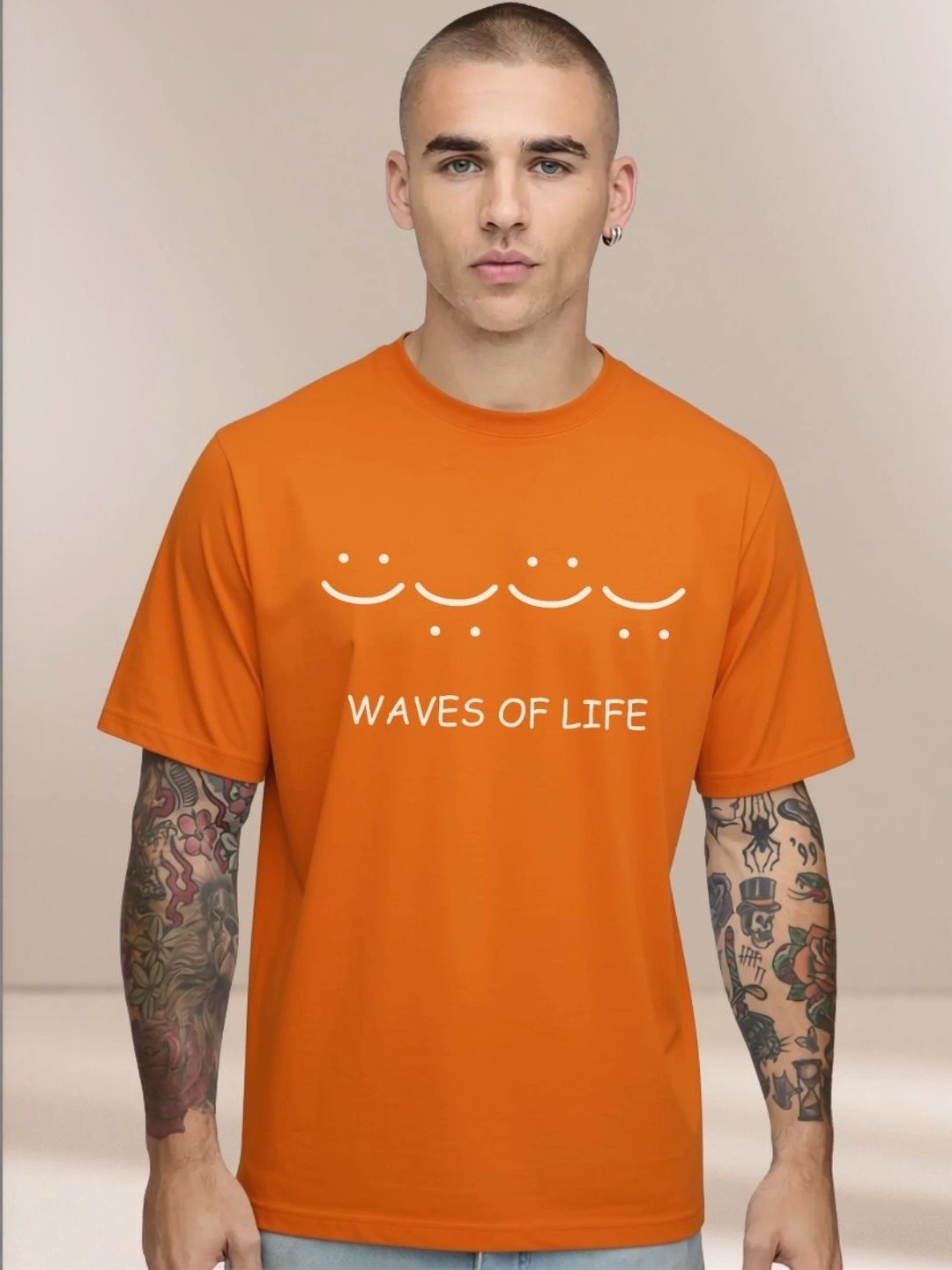 MEG FASHION Men Typography Printed T-shirt-picture-25