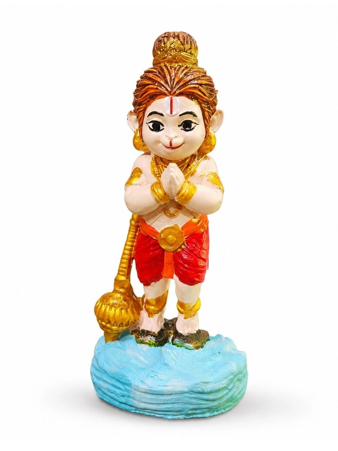 Adhvik Multicoloured Religious Idol Showpiece-image-25