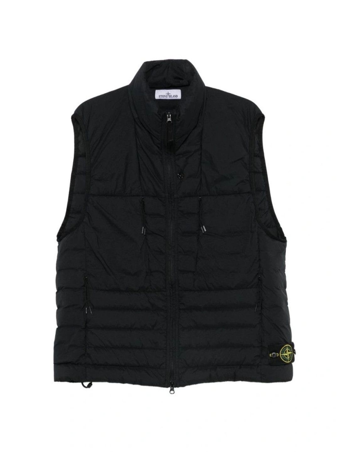 Stone Island Men Lightweight Stand Collar Sleeveless Puffer Jacket-picture-13