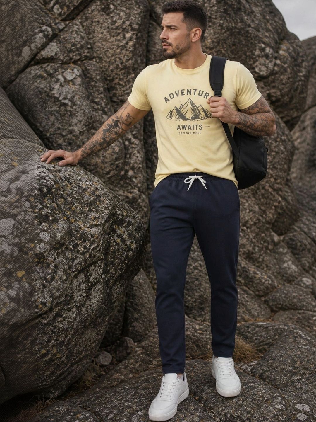 SZN Men Regular Fit Training Track Pants-picture-28
