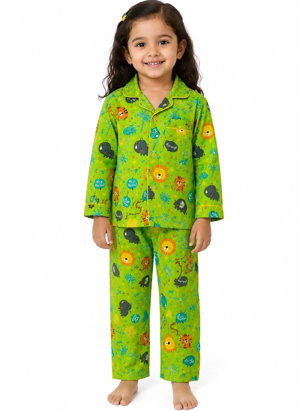 TikSn Fashion Unisex Kids Printed Night suit-picture-24