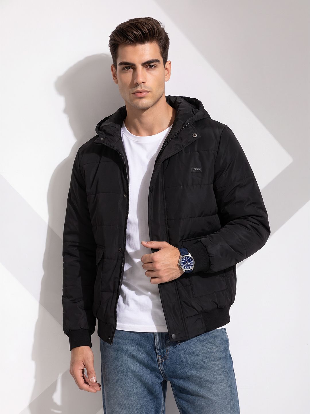 INVICTUS Hooded Puffer Jacket-image-14