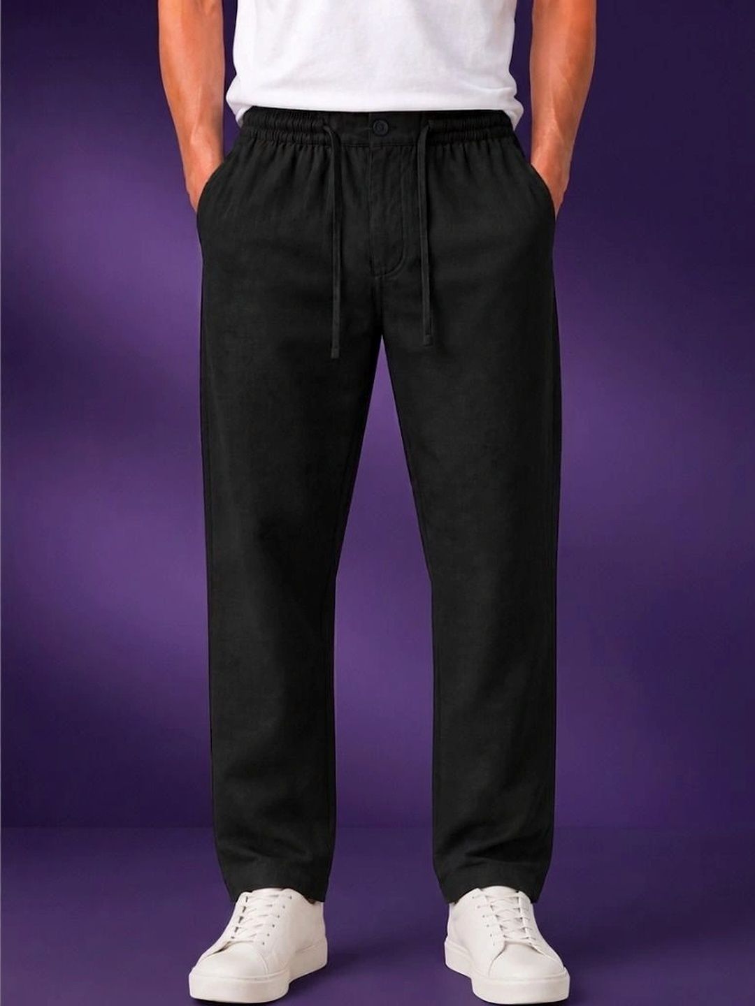 Nplusonefashion Men Straight Fit Trousers-picture-31