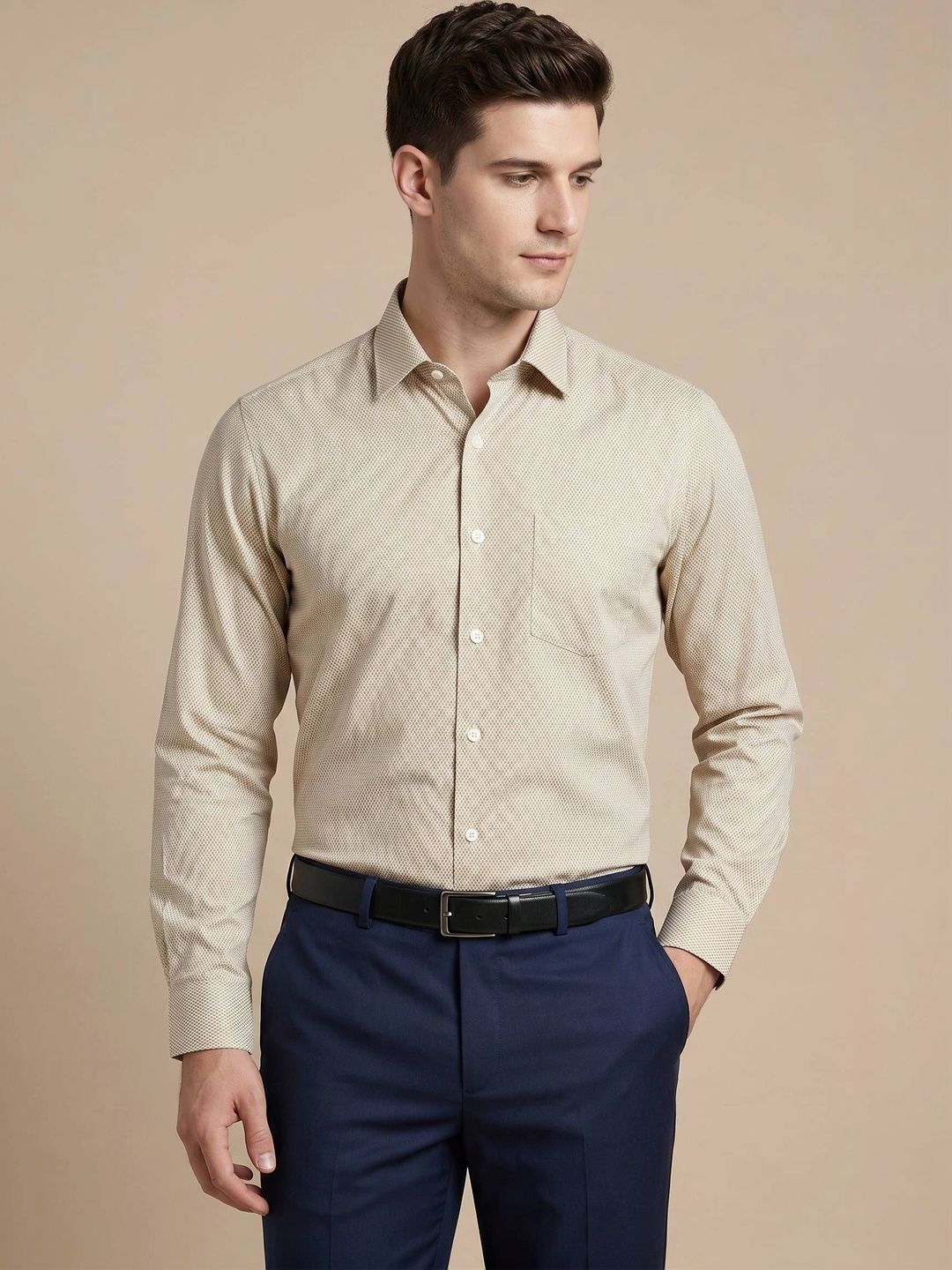 Turtle Men Standard Slim Fit Formal Shirt-picture-56