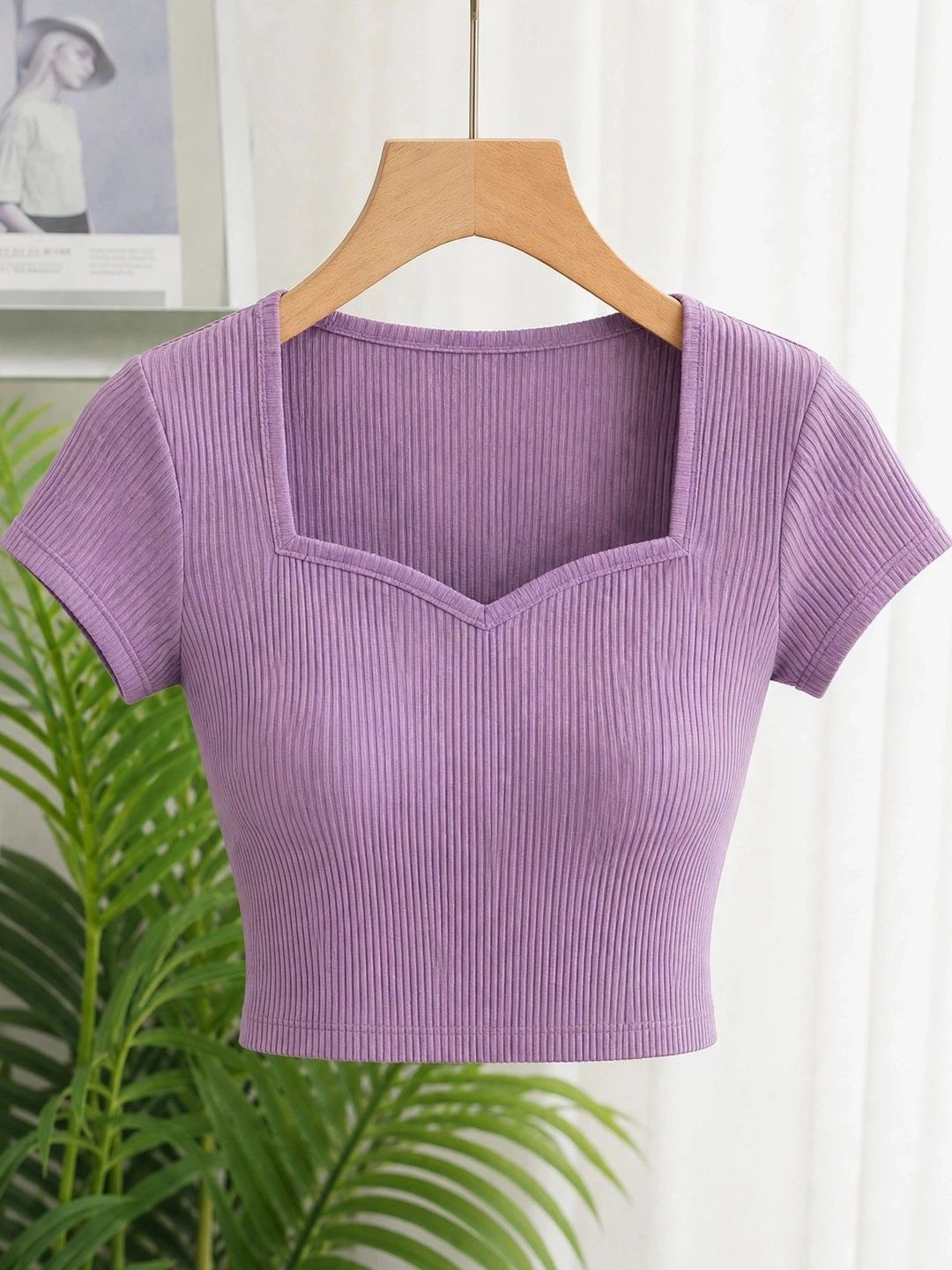GLOWBERRY Cotton Crop Top-picture-30