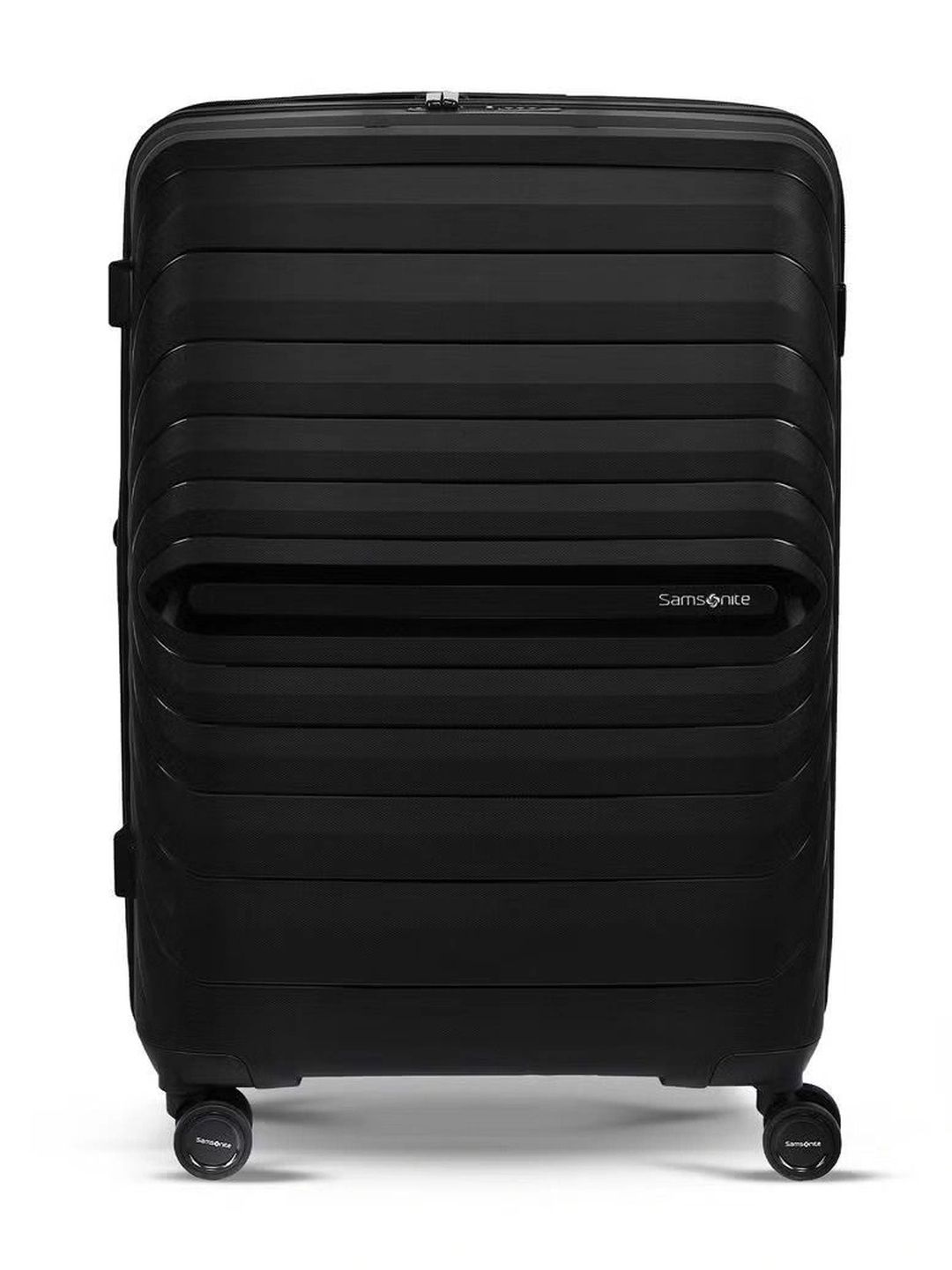 Samsonite Textured Polypropylene 360-Degree Rotation Trolley Suitcase-picture-24