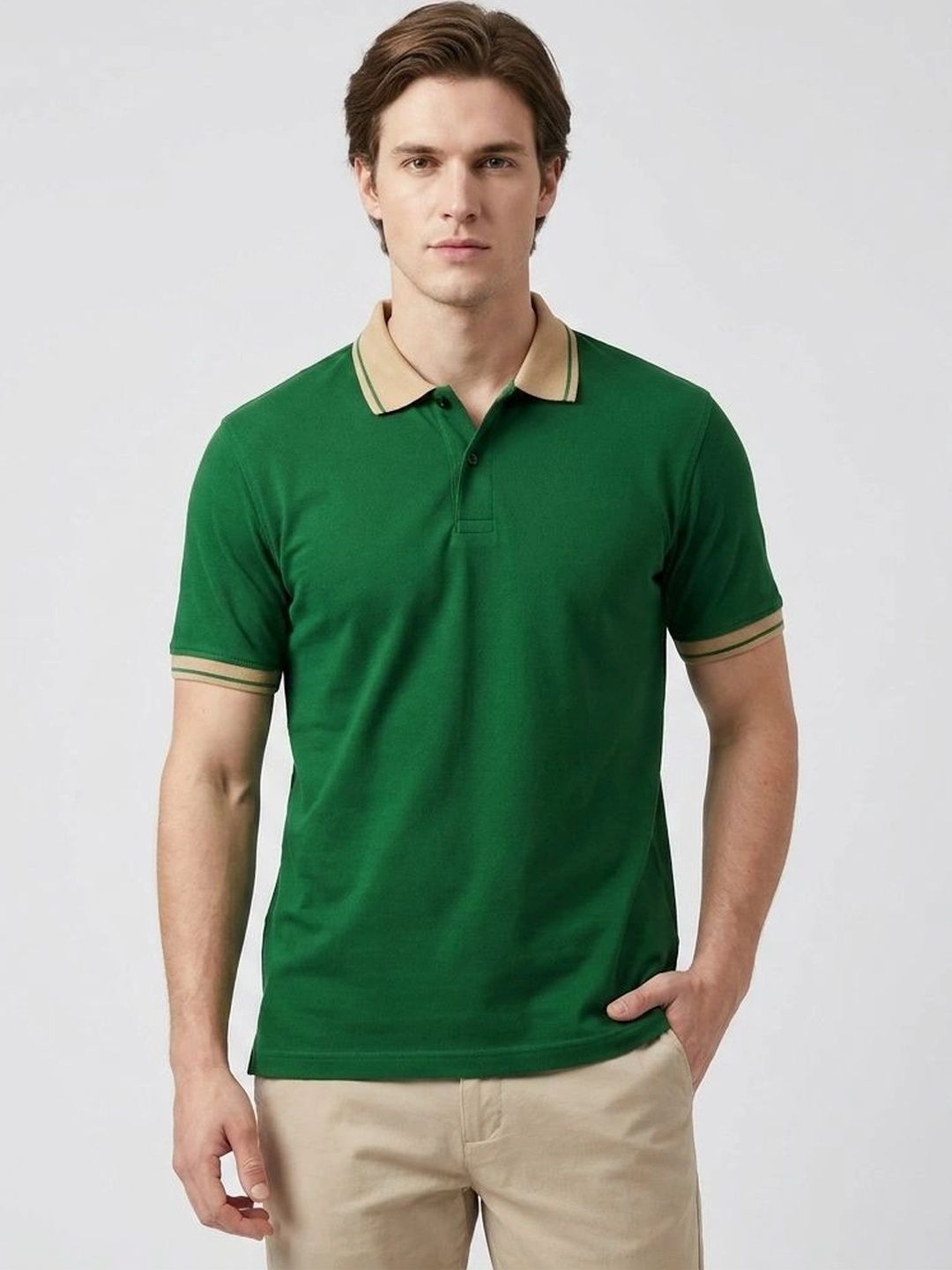 R.Code by The Roadster Life Co. Men Polo Collar T-shirt-picture-31