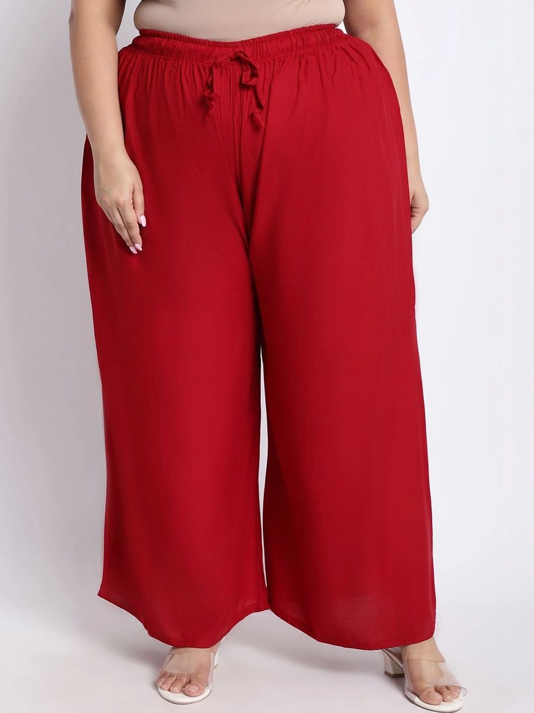 VEE POP Women Knitted Ethnic Palazzos-picture-41