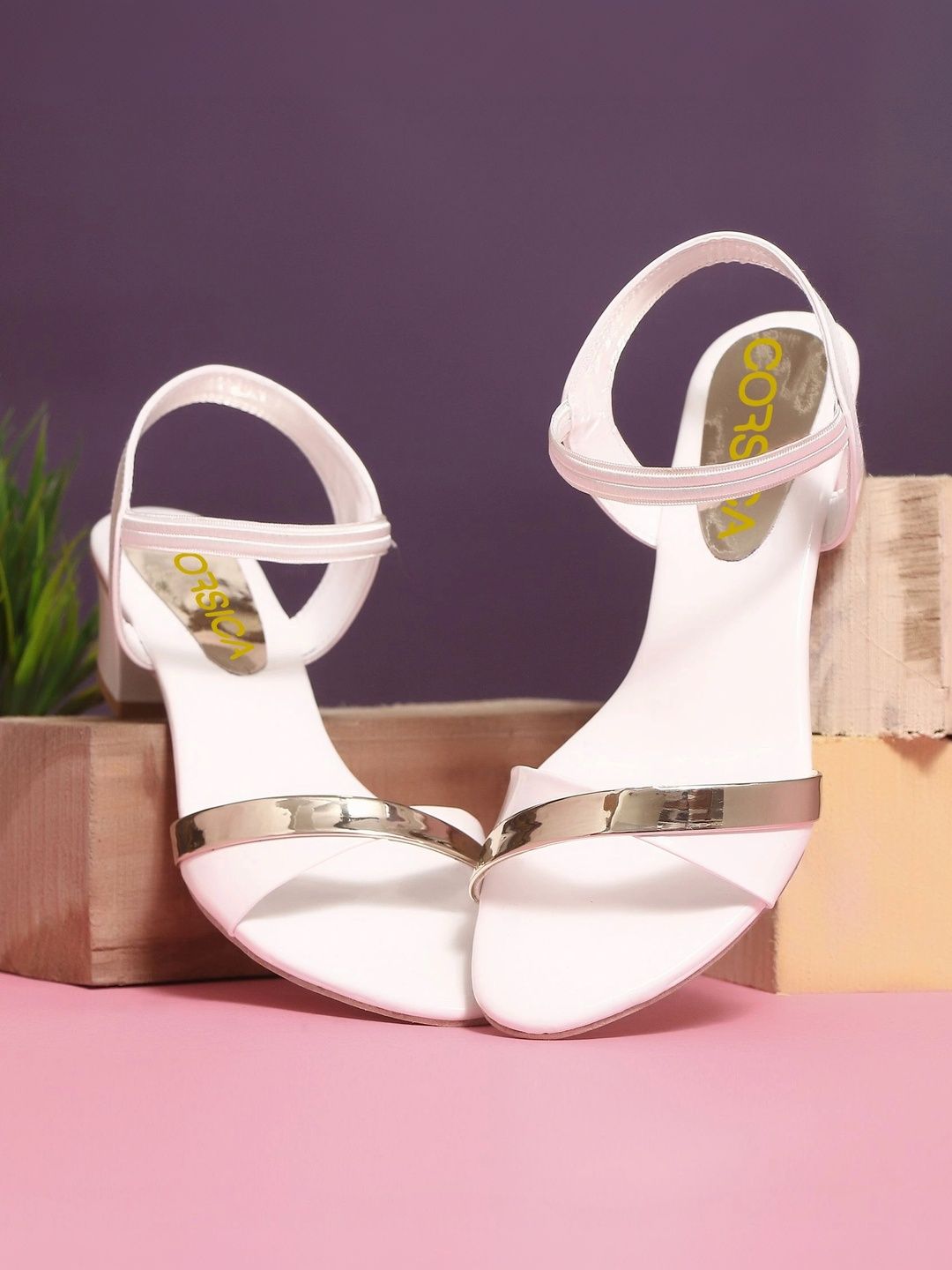 CORSICA Women Party Open Toe Flats-image-6