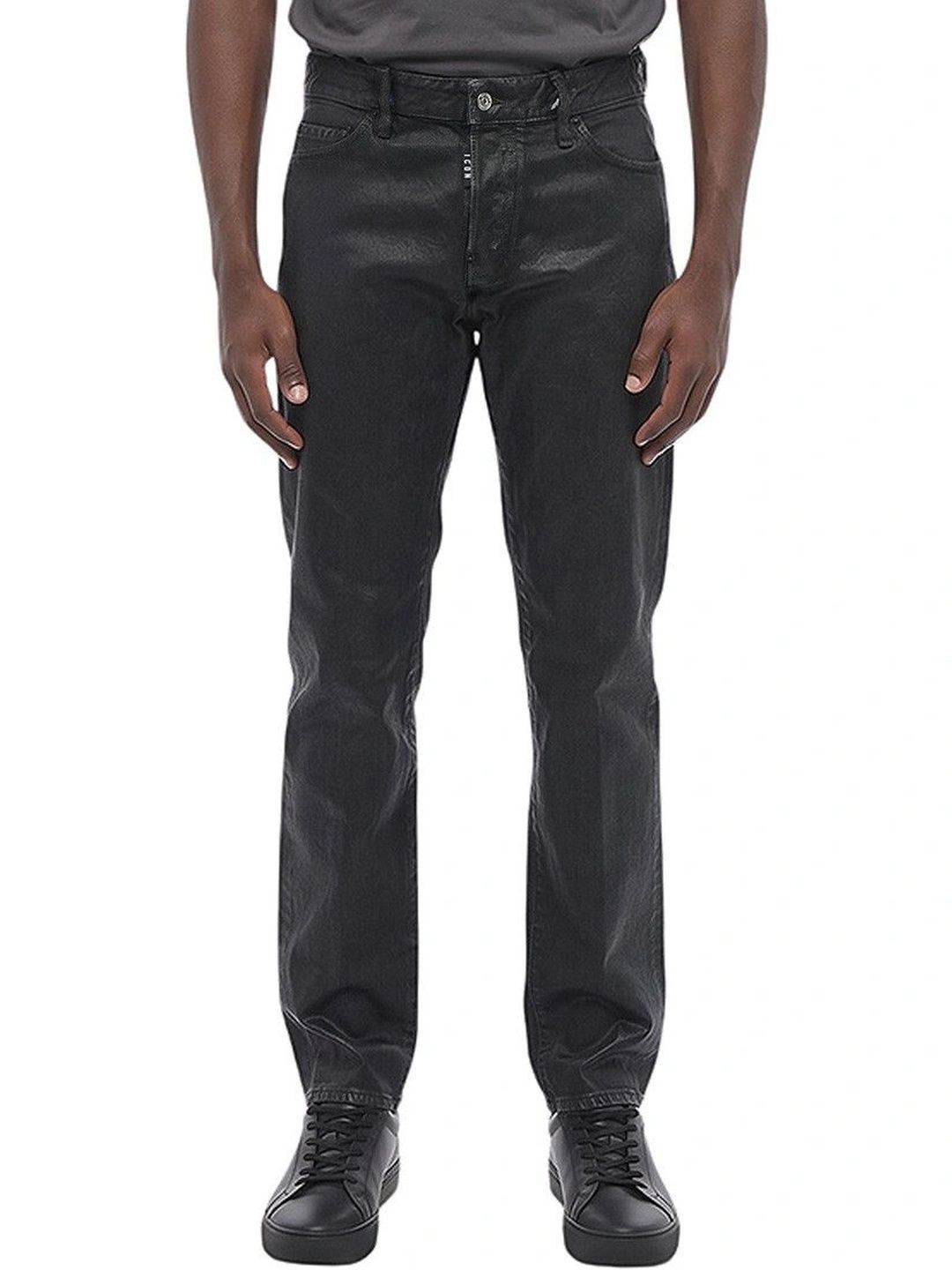 Dsquared2 Men Regular Fit Mid-Rise Coated Jeans-picture-18