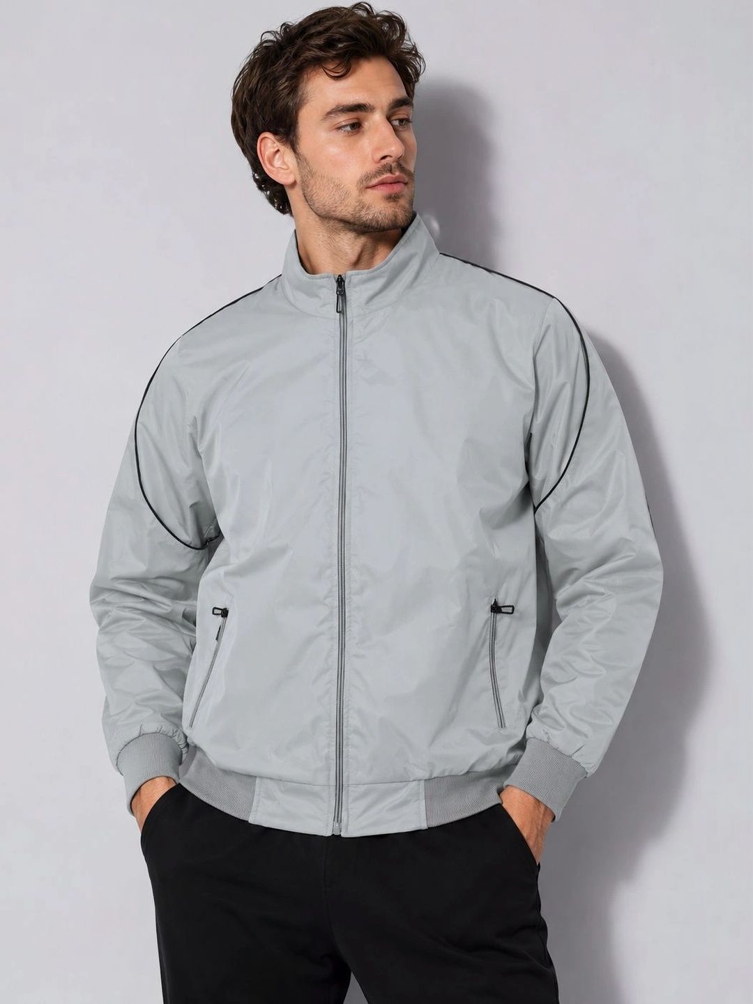 ONLYBASIC Men Lightweight Bomber Jacket-picture-45