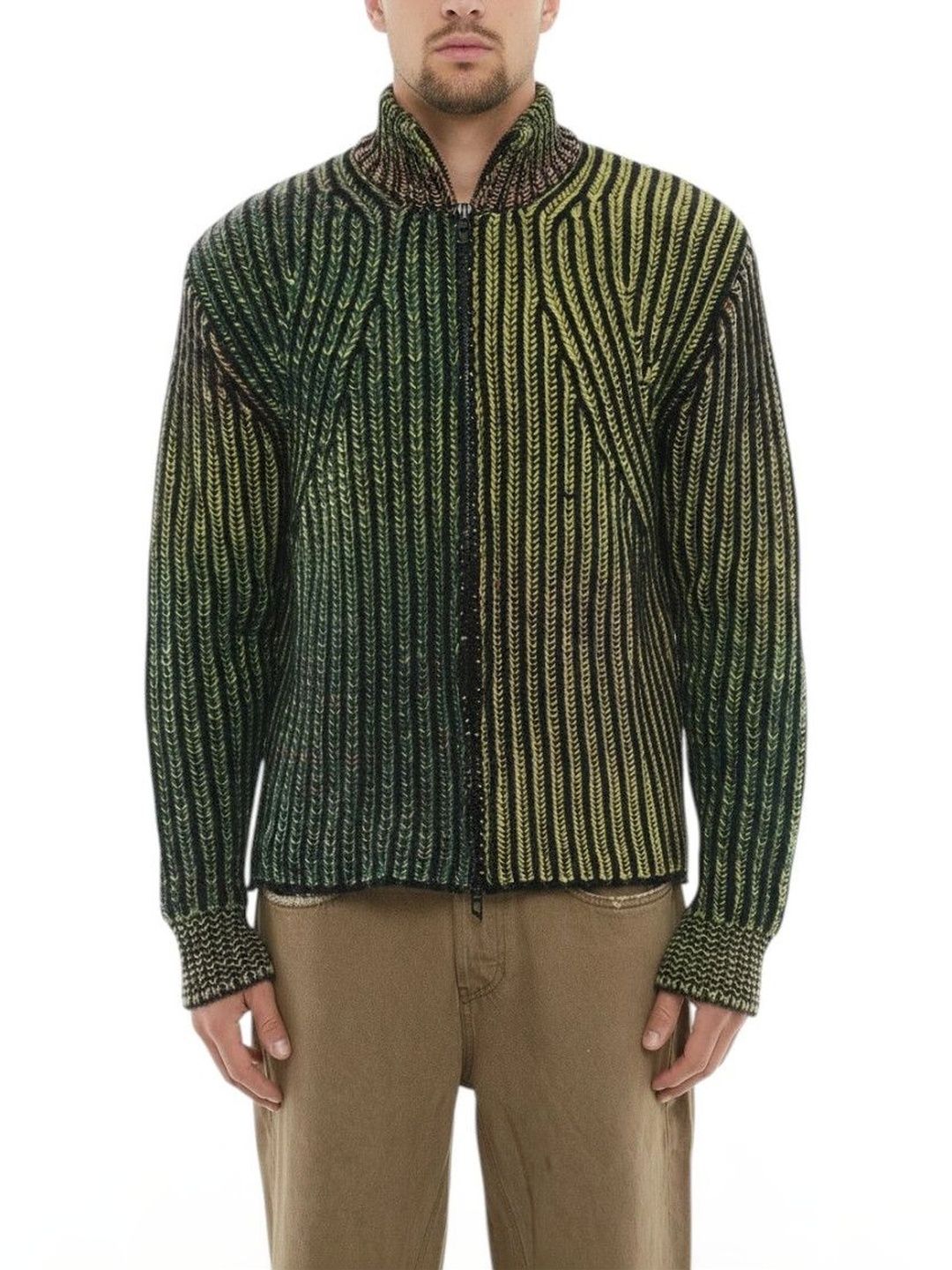 DIESEL Men Ribbed Woollen Pullover-picture-51