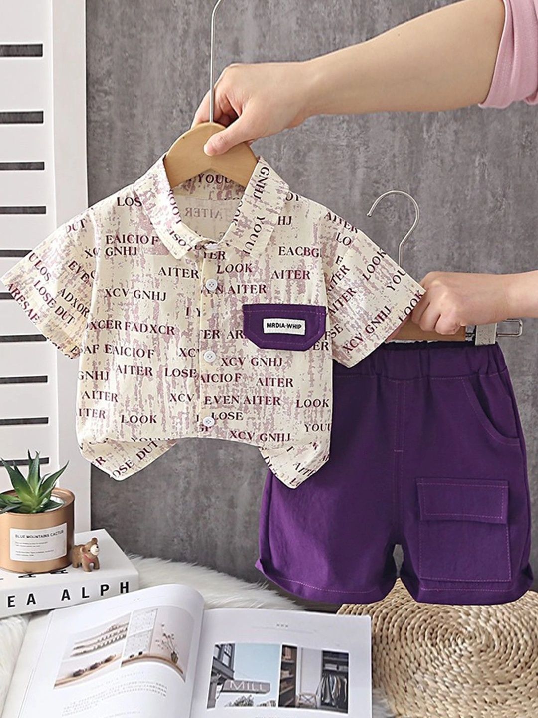 YK Girls Printed Shirt with Shorts-picture-55