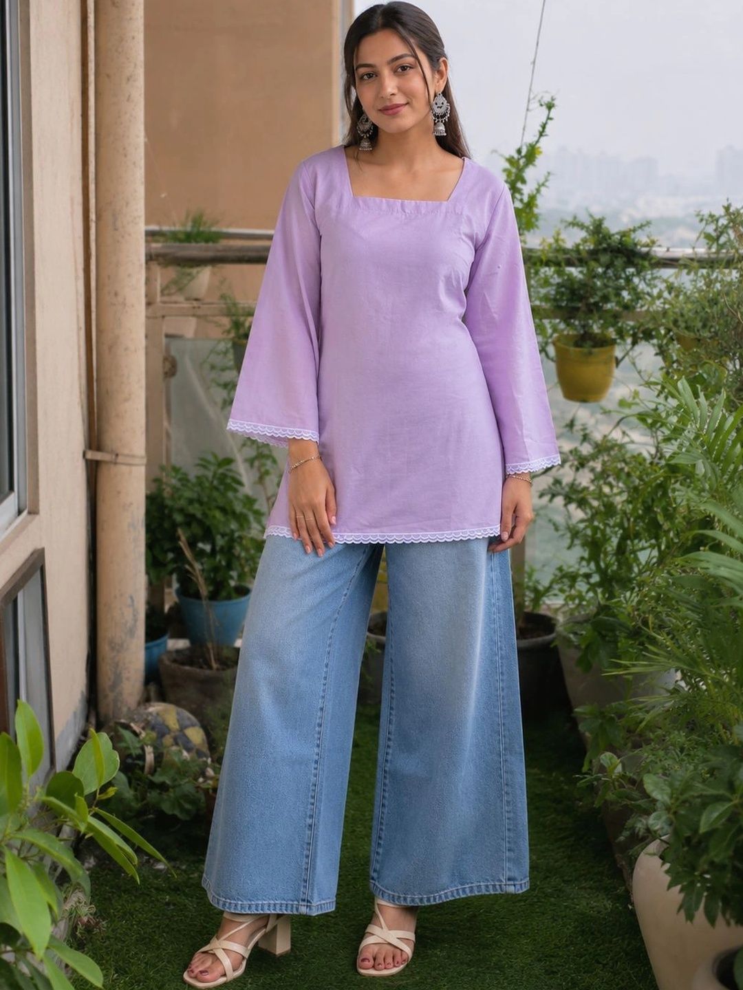 HERE&NOW Square Neck Kurti-picture-15