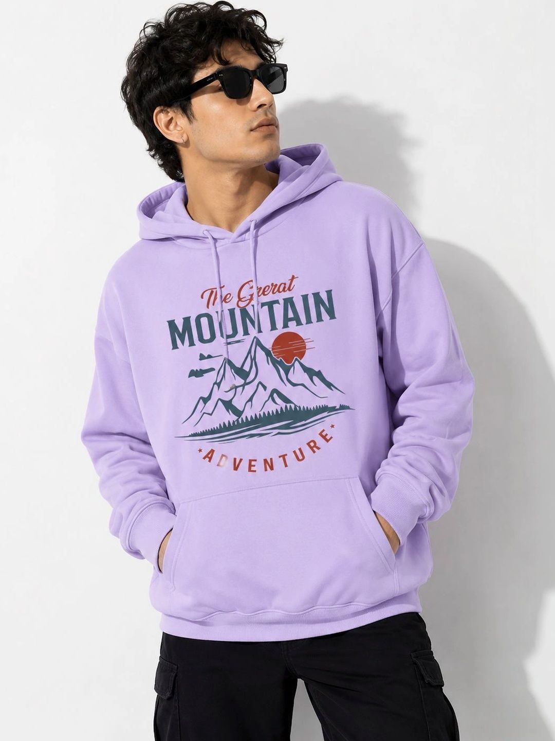 PERSONALITEE Men Printed Hooded Sweatshirt-picture-35