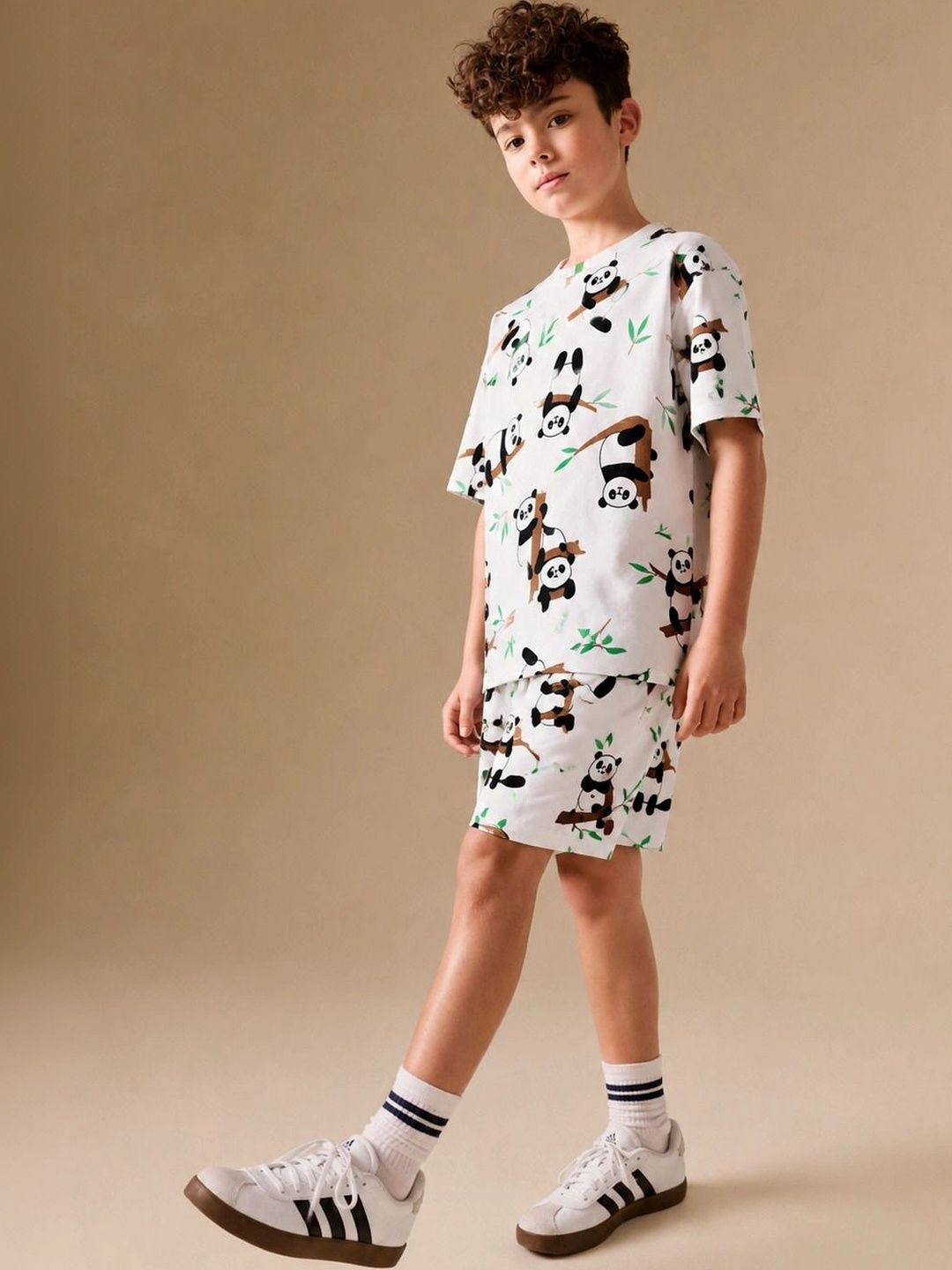 YK Boys Printed T-shirt with Shorts-picture-40