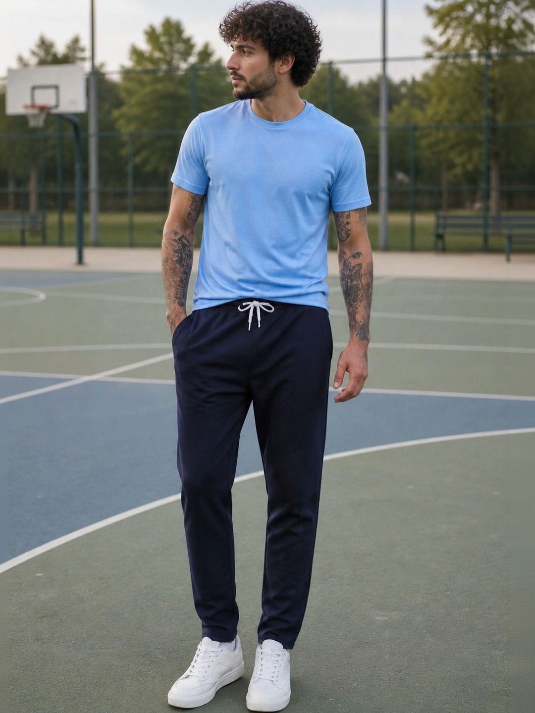 SZN Men Regular Fit Joggers-picture-27