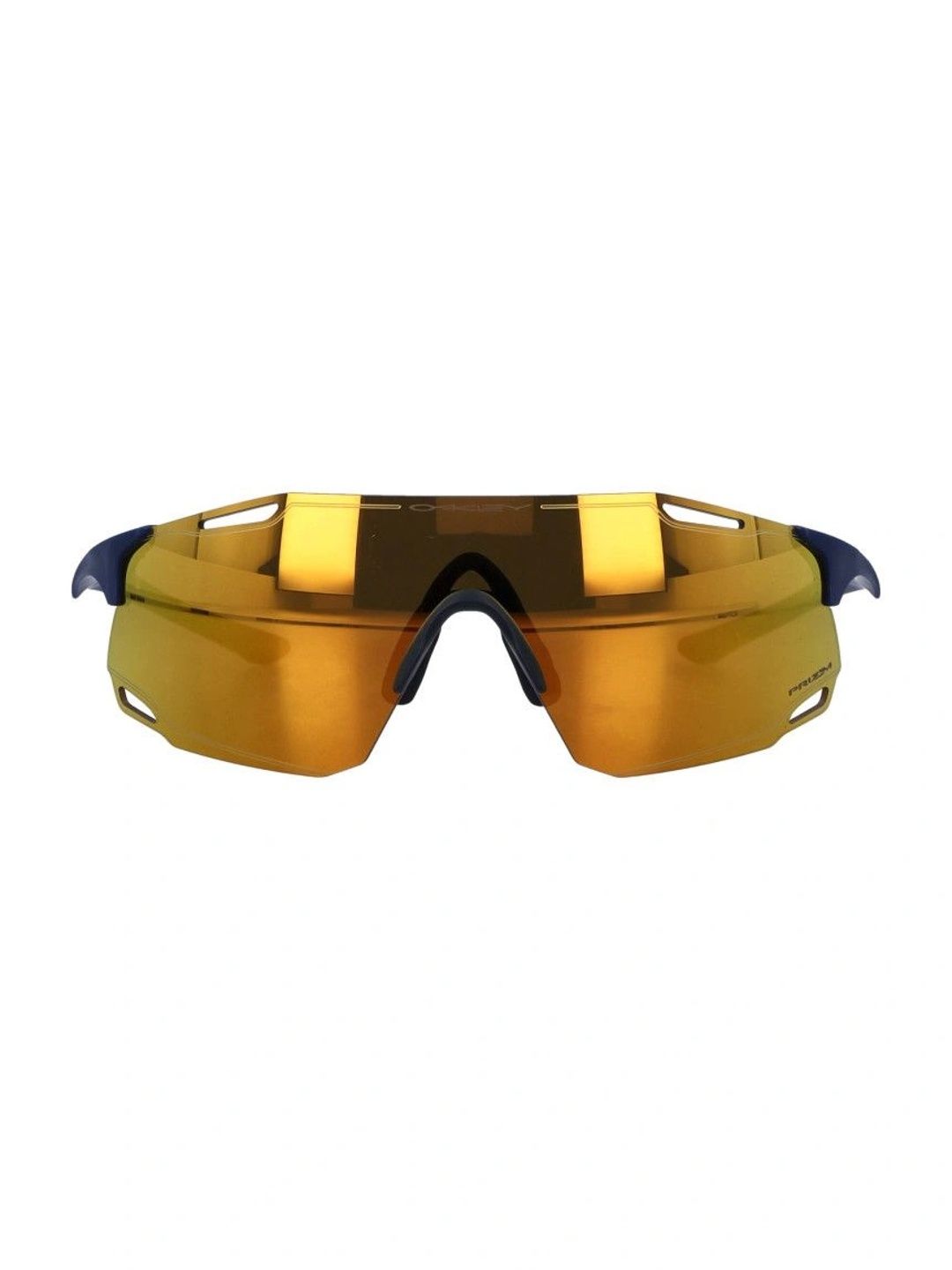 OAKLEY Unisex Orange Lens & Blue Sports Sunglasses with-image-7