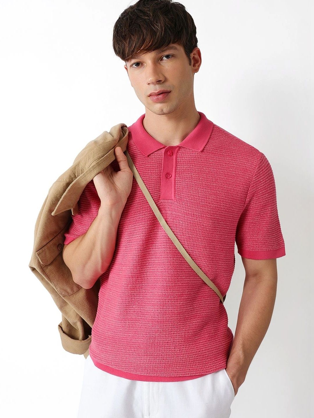 THE BEAR HOUSE Men Polo Collar T-shirt-picture-58