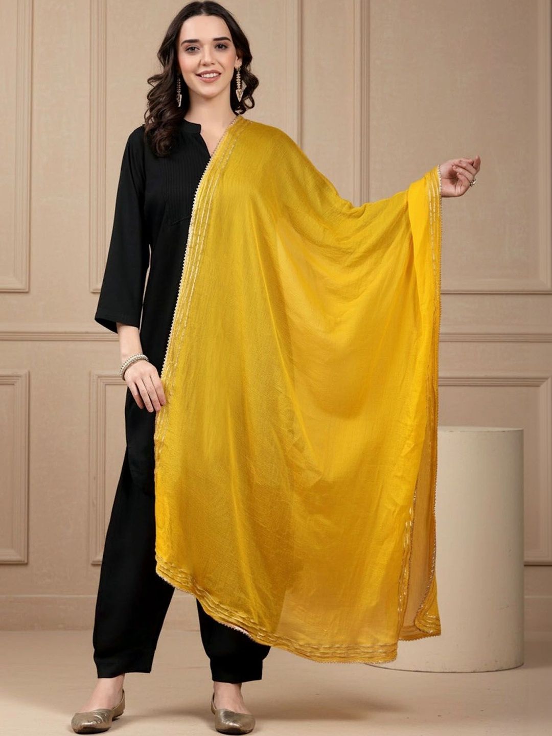 KALINI Dupatta with Sequinned-picture-21