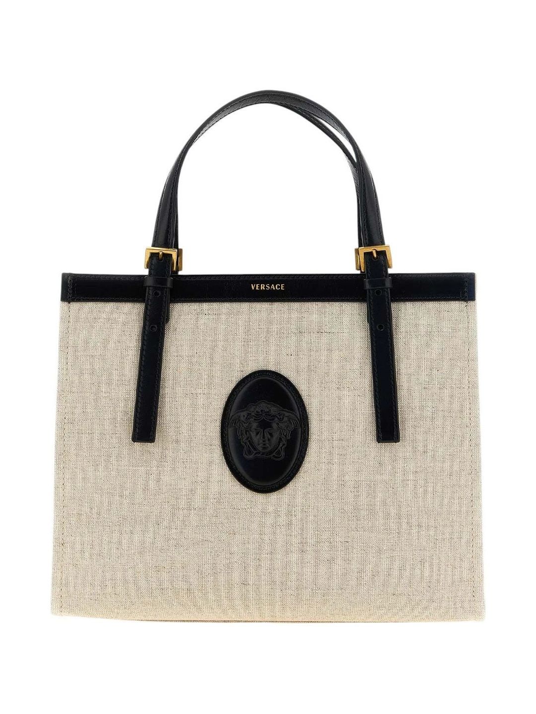 Versace Textured Structured Tote Bag-picture-18