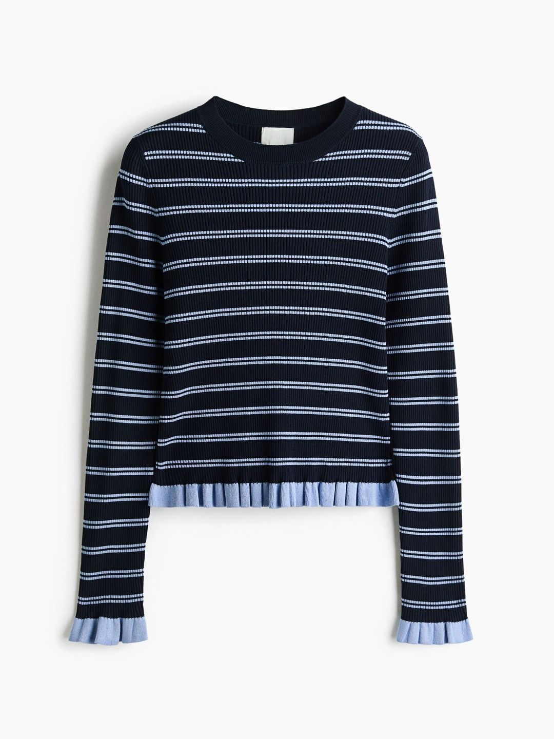 H&M Striped Ruffles Top-picture-37