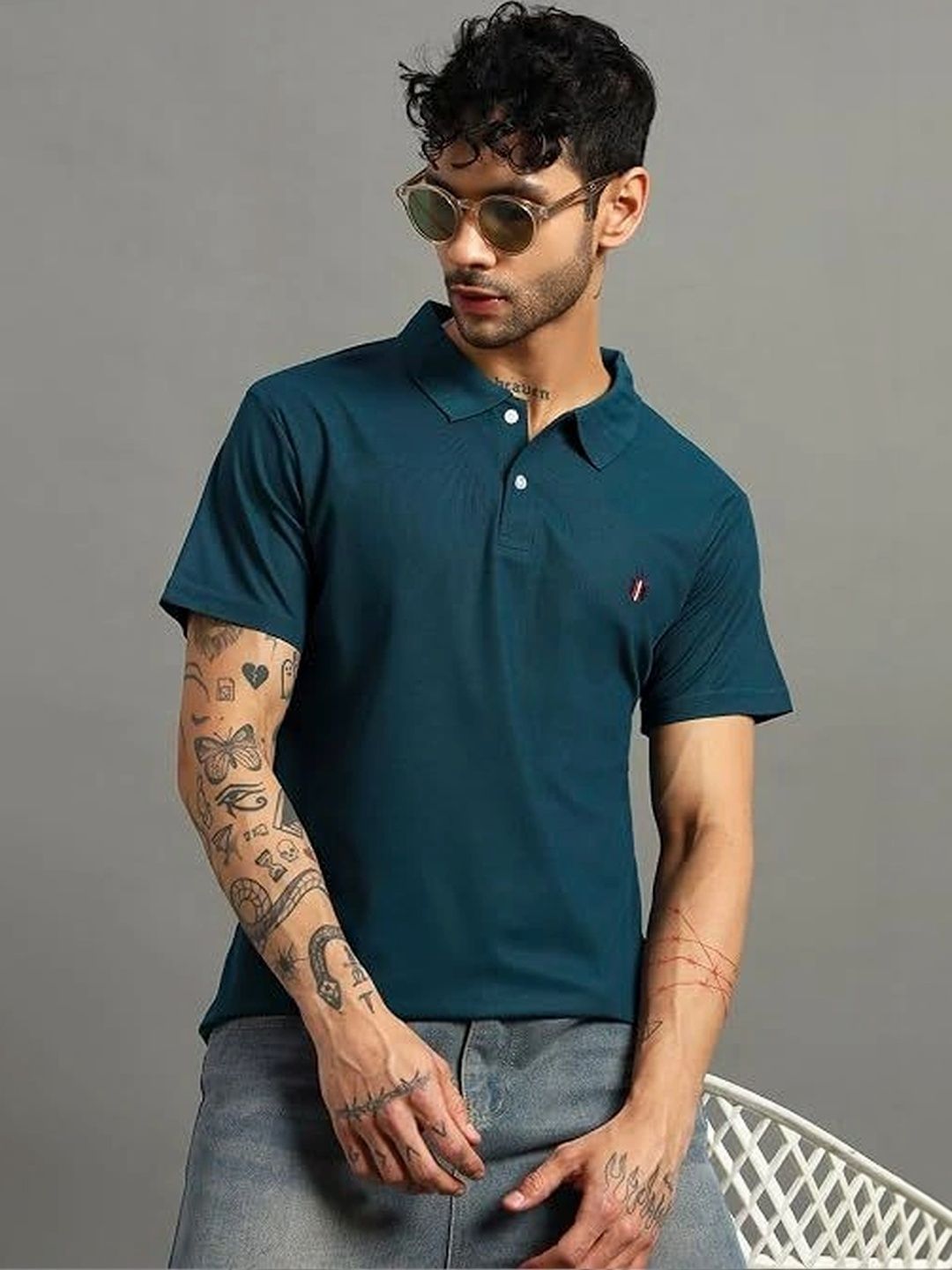 Nins Moda Men Polo Collar T-shirt-picture-54