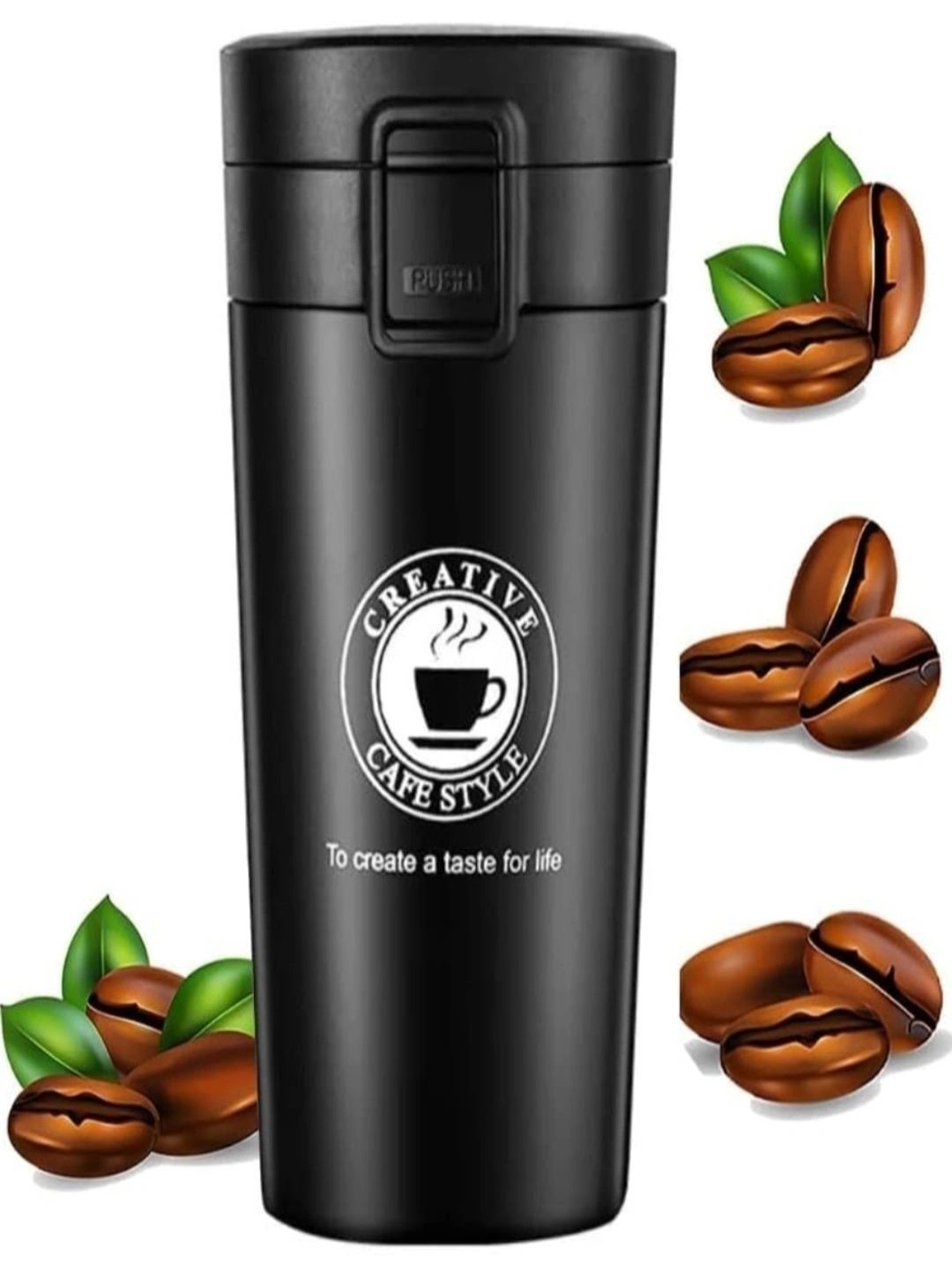 ARCADE TOYS Black Vacuum Insulated Mug With Lid-picture-13