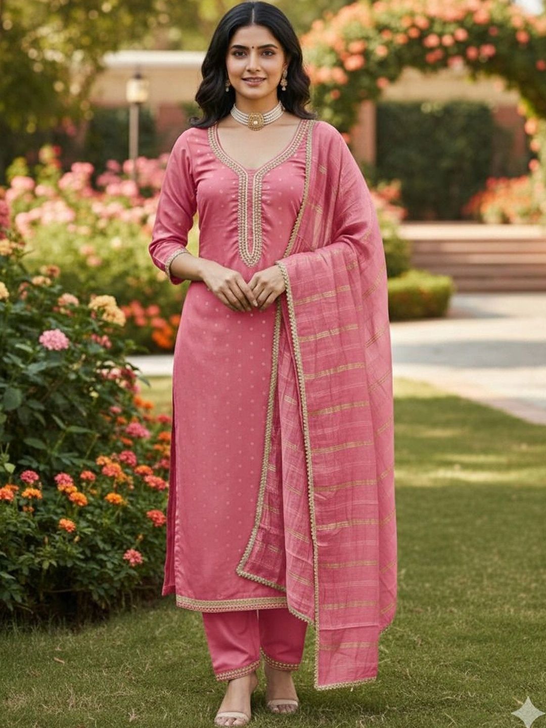Maroosh Unstitched Dress Material-picture-45