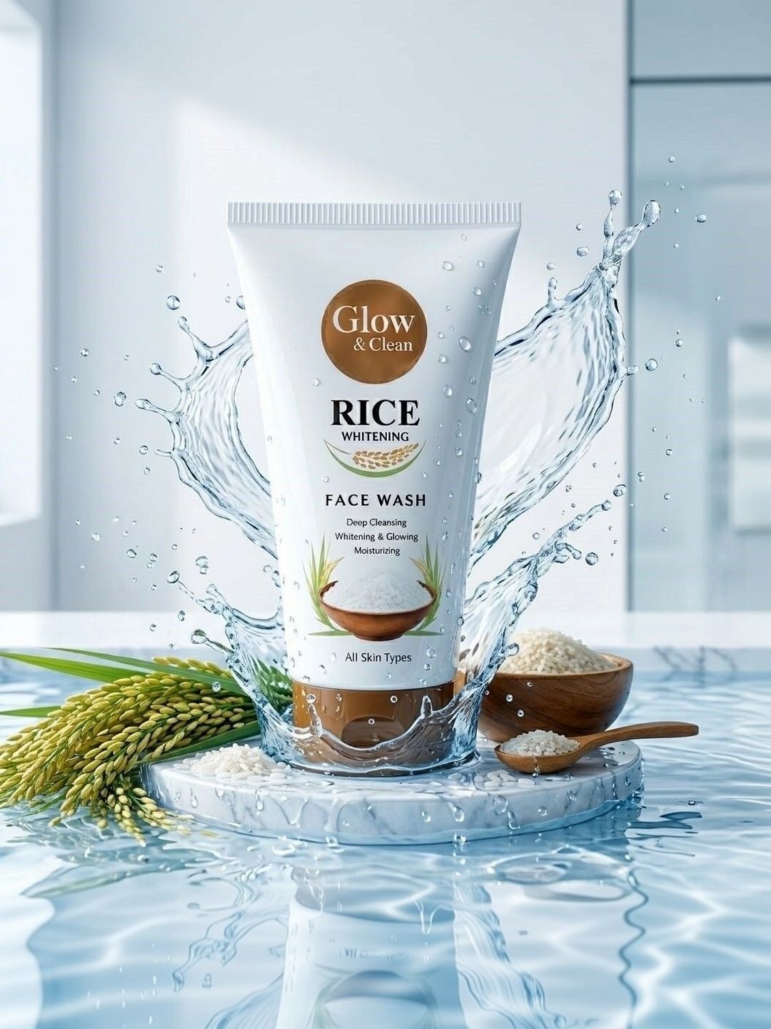 ShopCircuit Rice With Vitamin B Whitening Face Wash - 100 ml-picture-50