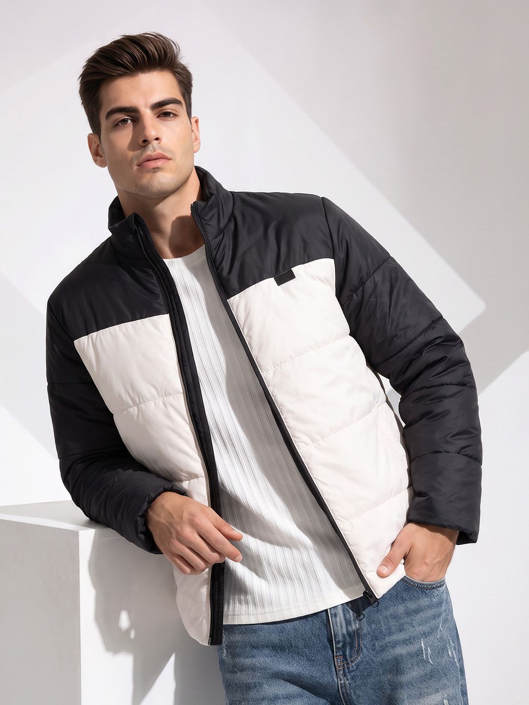 INVICTUS Colourblocked Puffer Jacket-picture-27