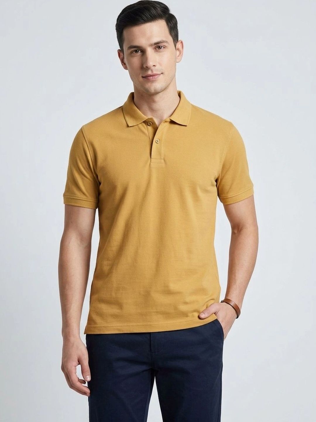 R.Code by The Roadster Life Co. Men Polo Collar T-shirt-picture-10
