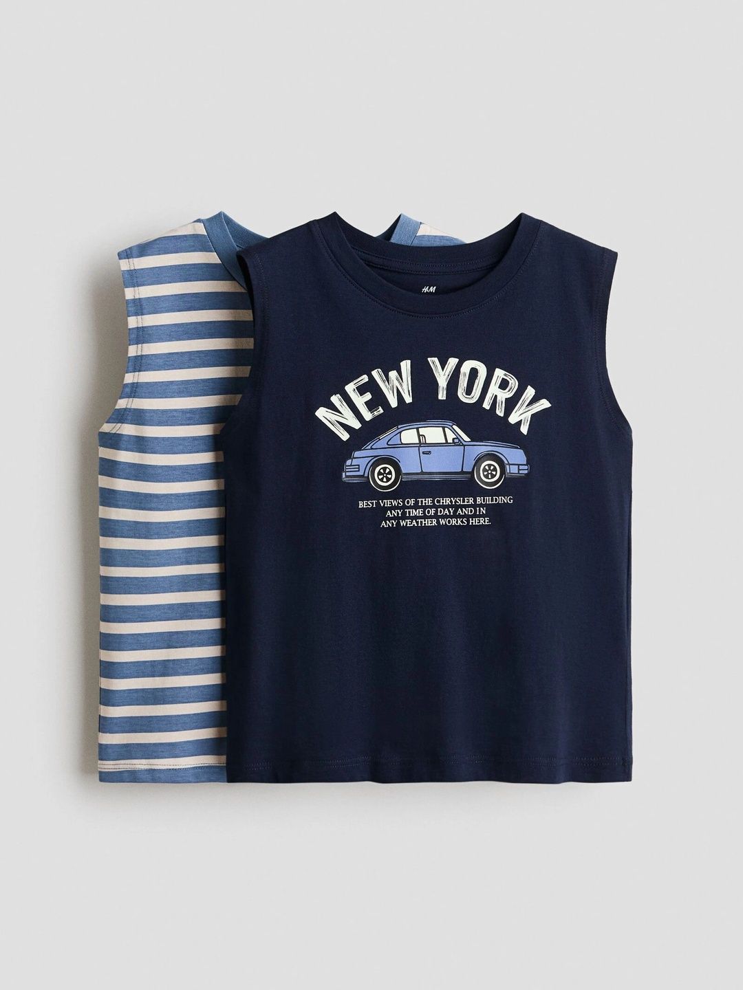 H&M Boys 2-Pack Cotton Vest Tops-picture-32