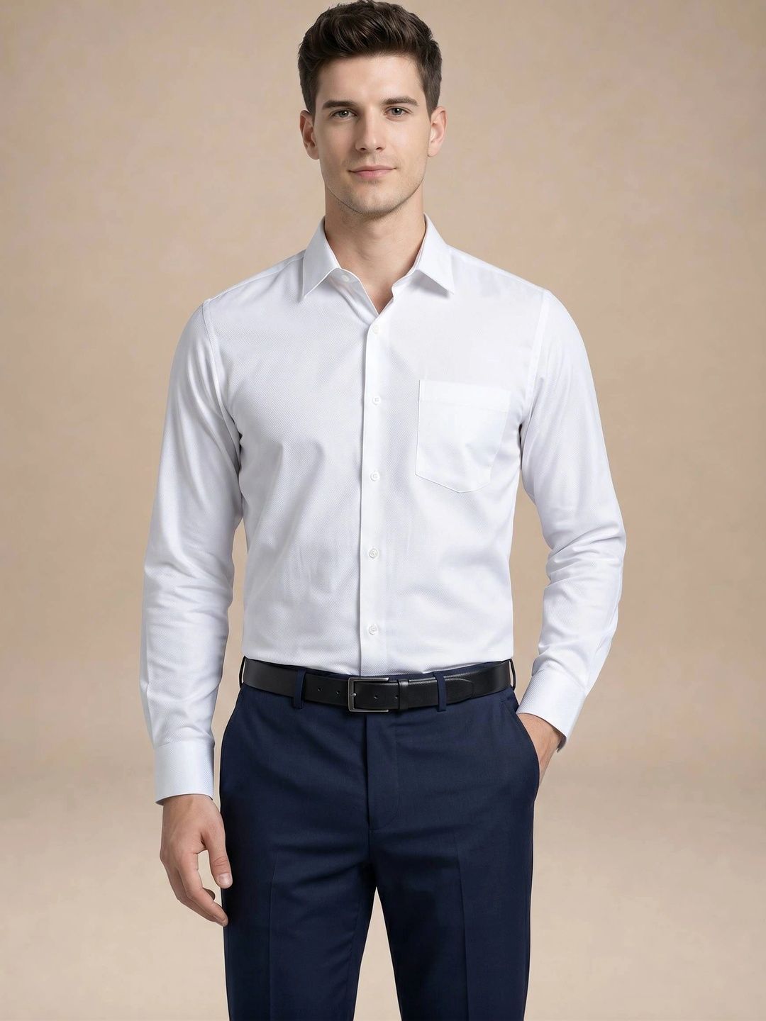 Turtle Men Standard Slim Fit Formal Shirt-picture-32