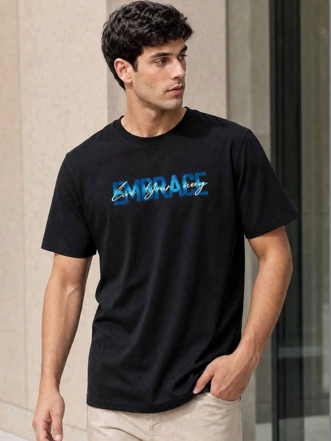 NOBERO Men Typography Printed T-shirt-picture-28