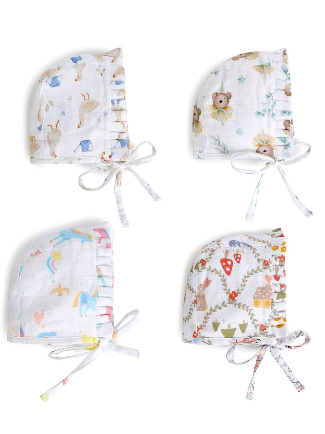 The Boo Boo Club Unisex Kids Printed Caps-picture-33