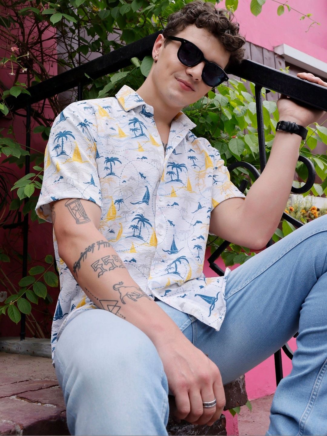ZILCON Men Modern Printed Casual Shirt-picture-25