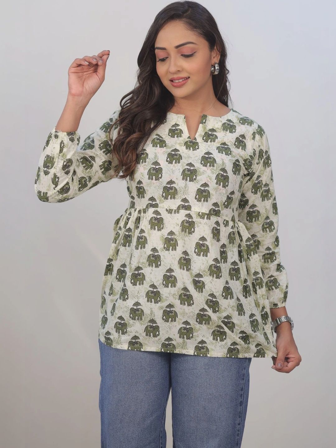 DIVA LUXORA Printed Ethnic Tunic-picture-15