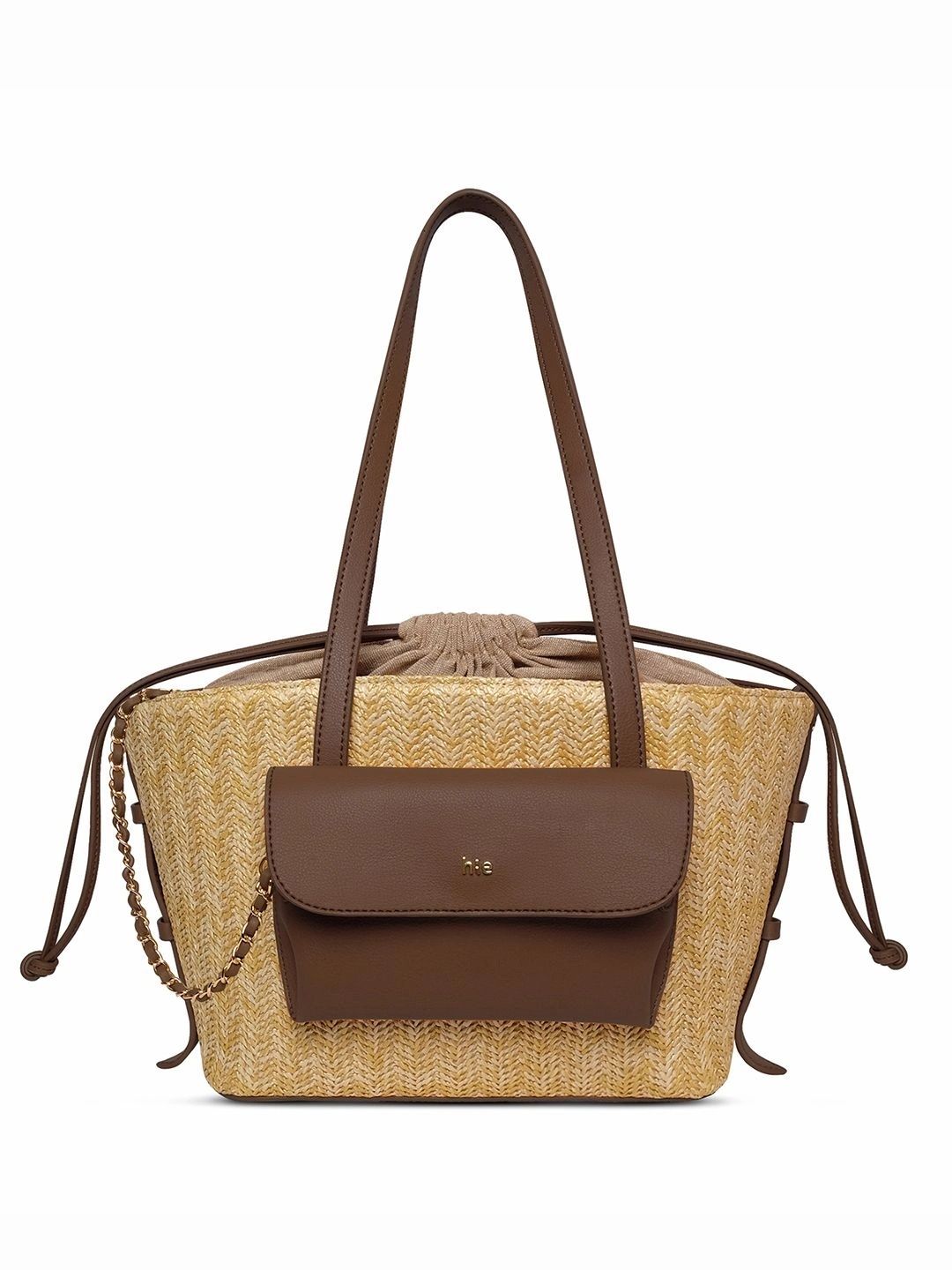 HIE Textured PU Structured Tote Bag-picture-30