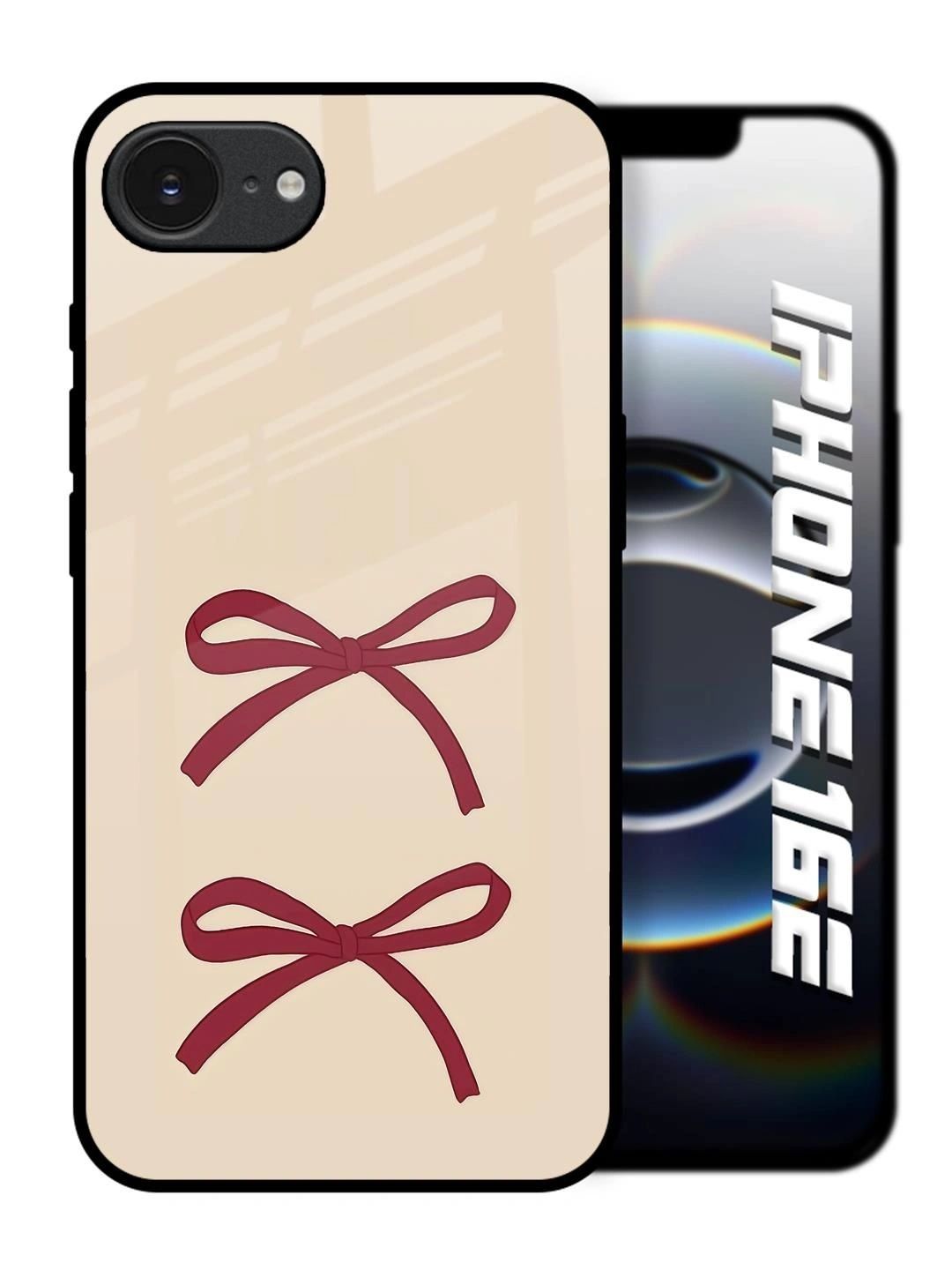 QRIOH Conversational Printed Apple iPhone 16e Back Case Mobile Accessories-image-45