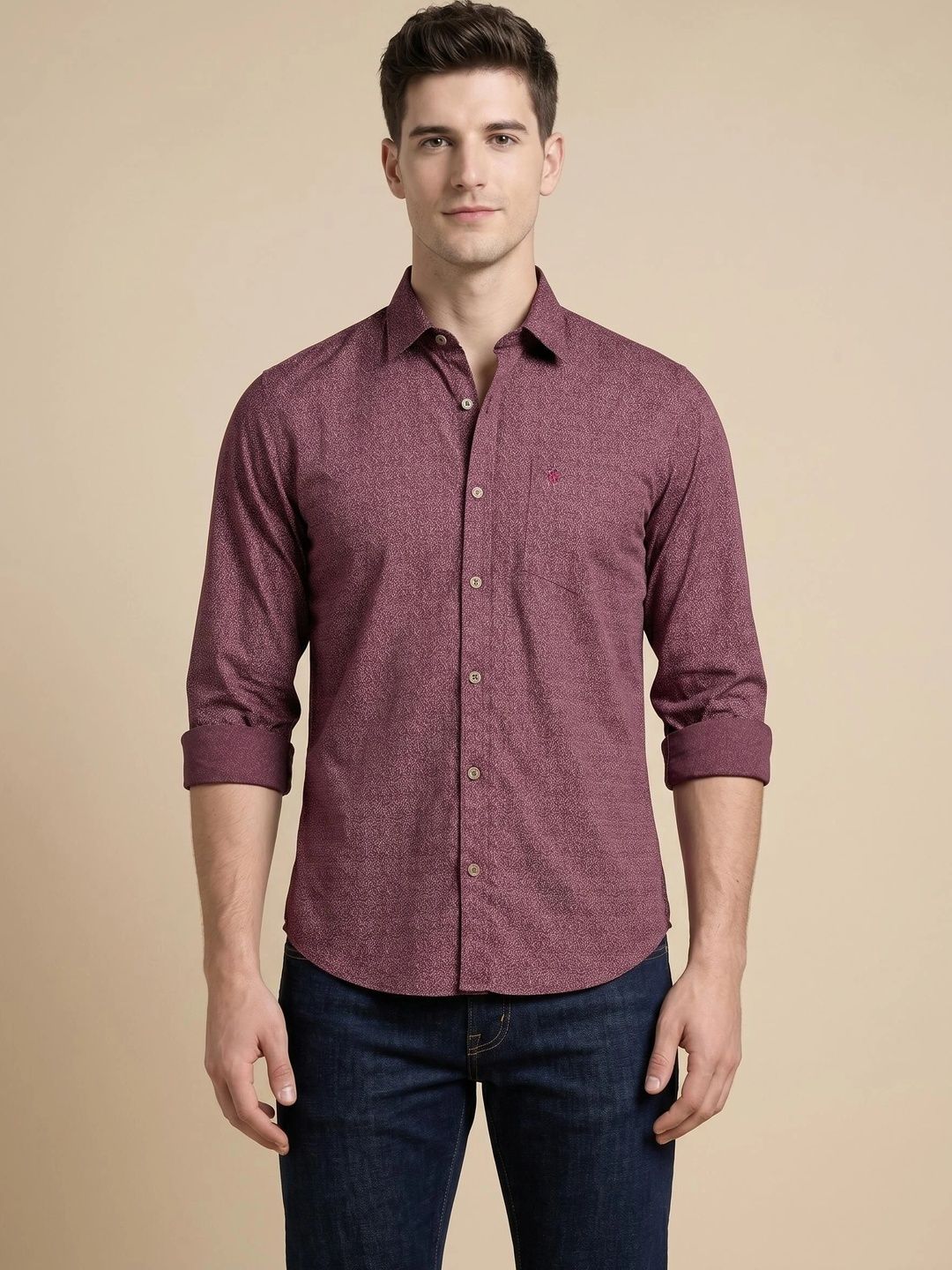 Turtle Men Relaxed Slim Fit Printed Casual Shirt-picture-16