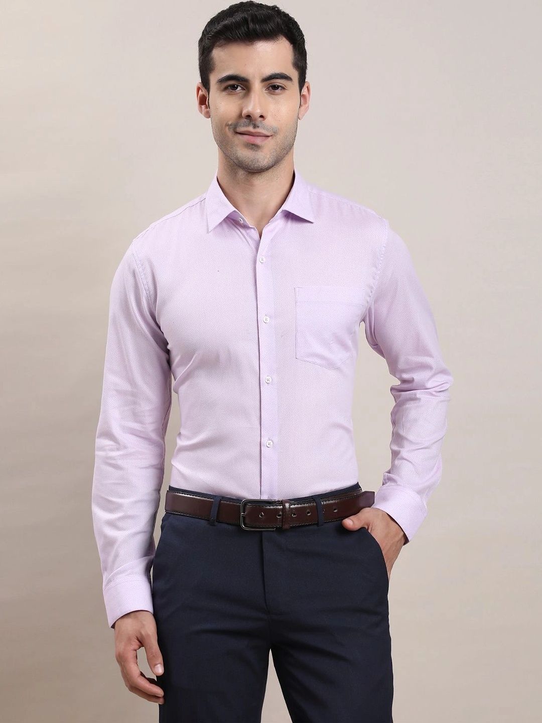 Turtle Men Standard Slim Fit Formal Shirt-picture-52