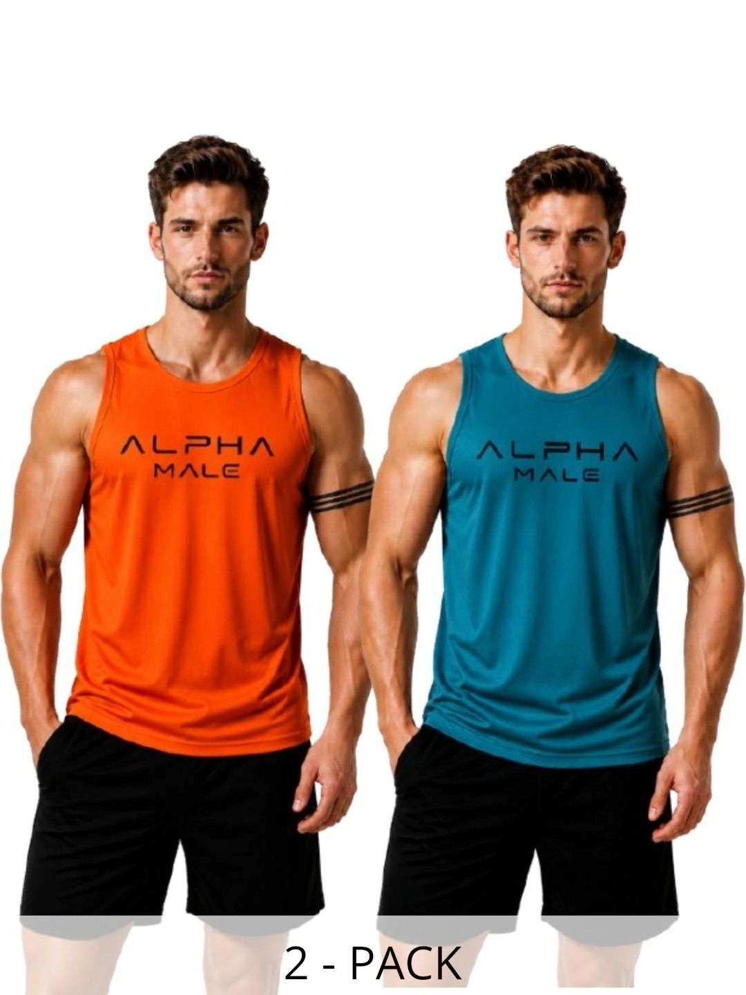 Shri Salasar Balaji Pack of 2 Printed Tank-picture-25