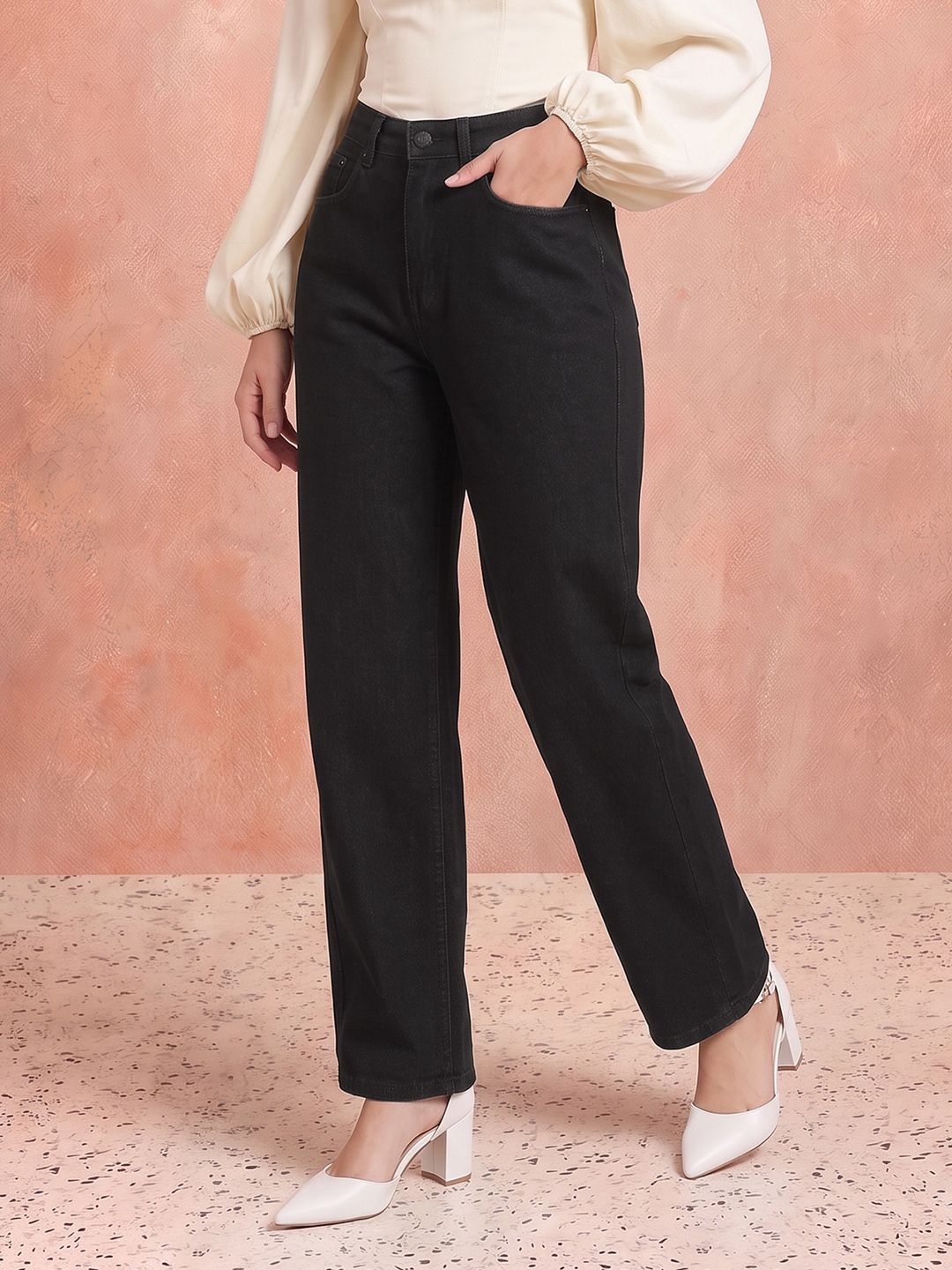 all about you Women Straight Fit Pure Cotton Jeans-picture-21