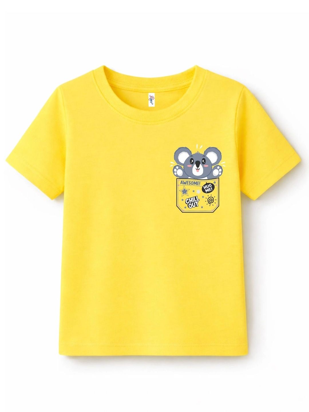 KAVEE Kids Printed Bio Finish Pockets T-shirt-picture-43