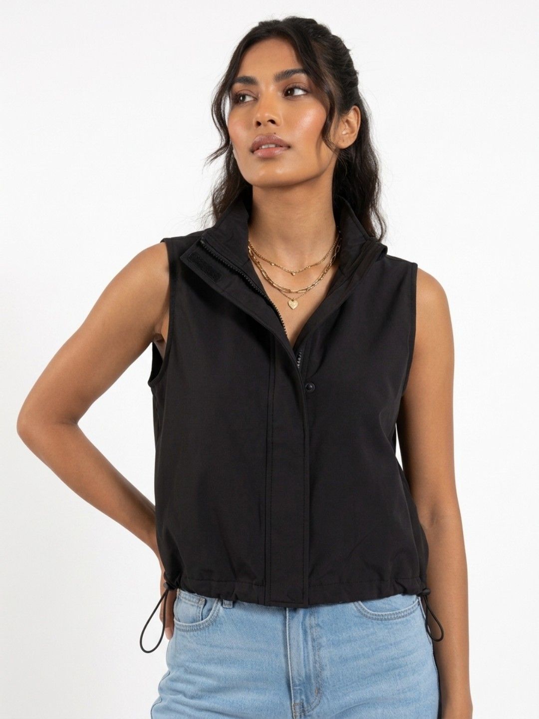 glitchez Mock Collar Regular Fit Tailored Jacket-picture-31