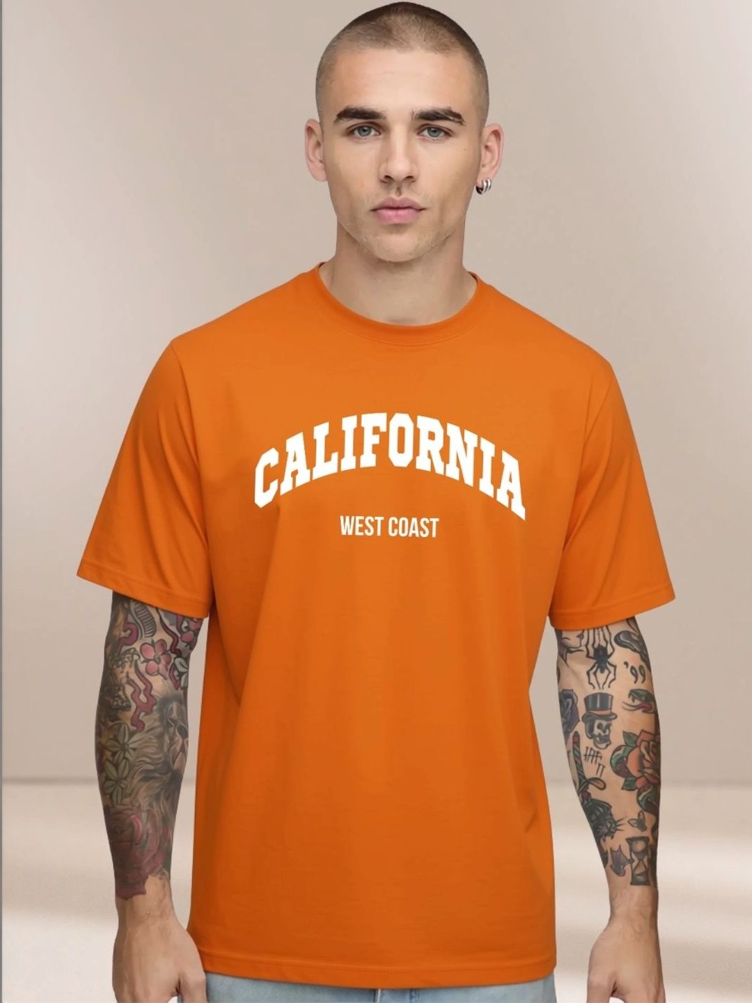 MEG FASHION Men Typography Printed T-shirt-picture-53
