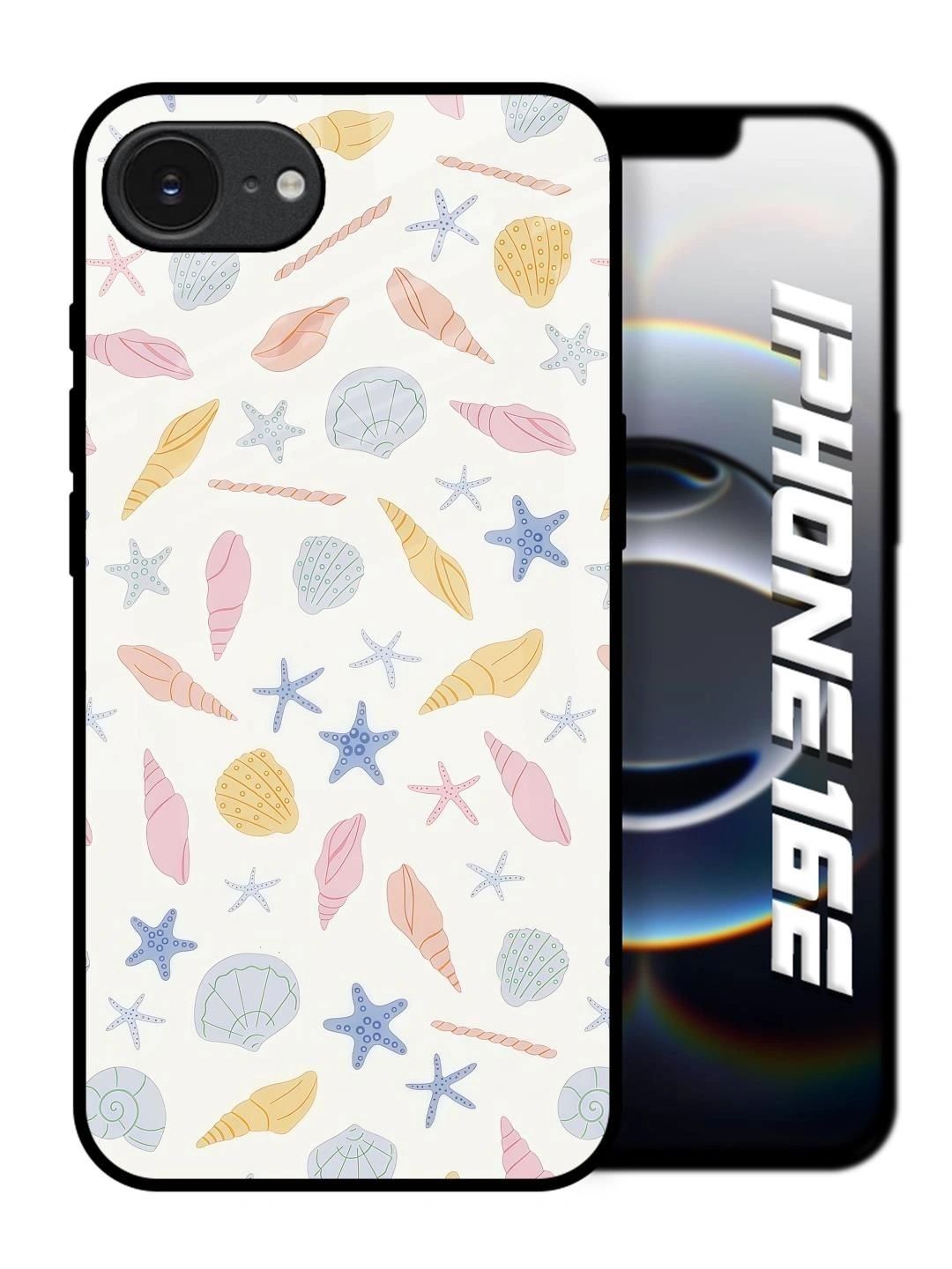 QRIOH Conversational Printed Apple iPhone 16e Back Case Mobile Accessories-image-23