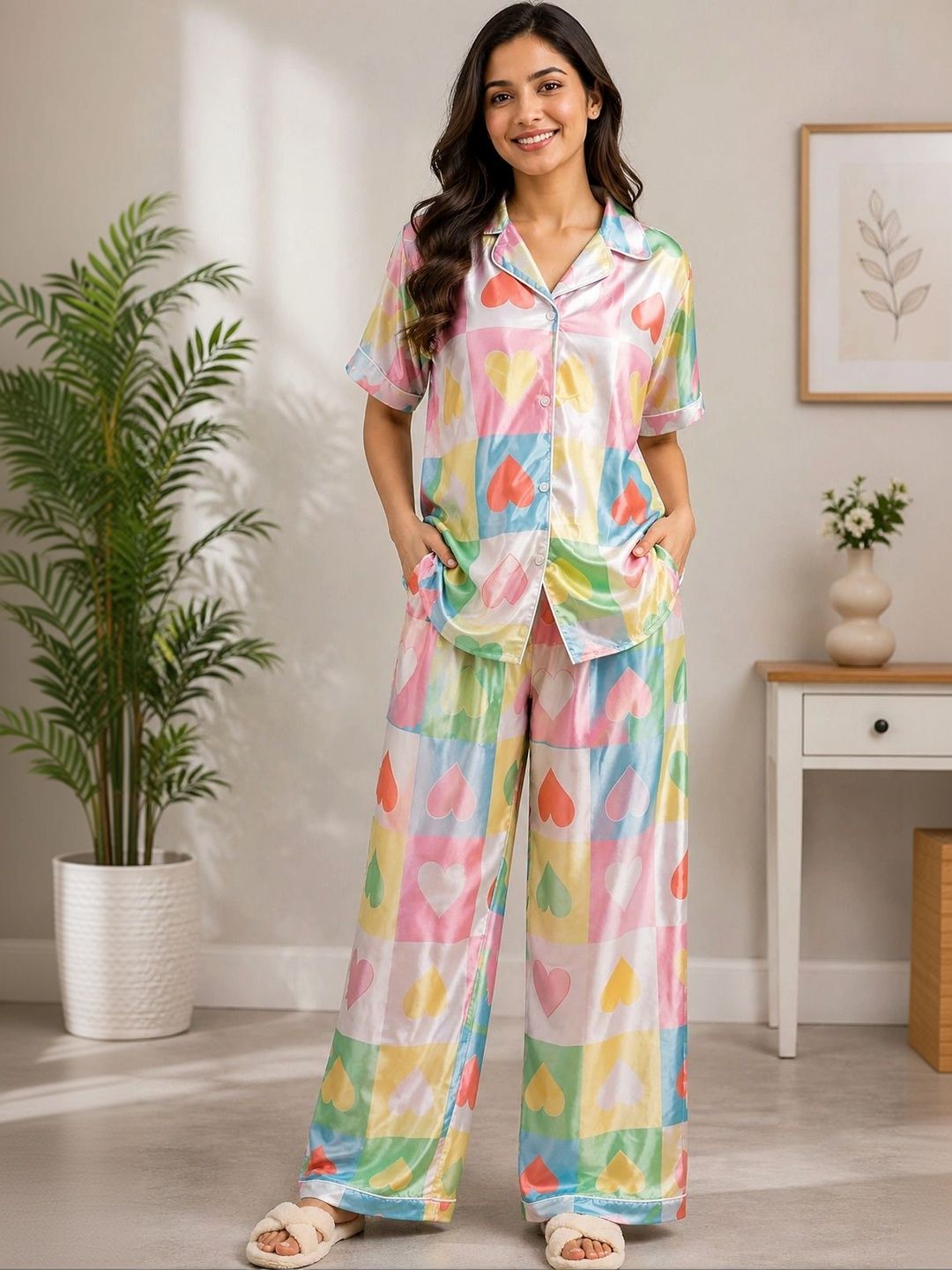 BAESD Women Printed Night suit-picture-19
